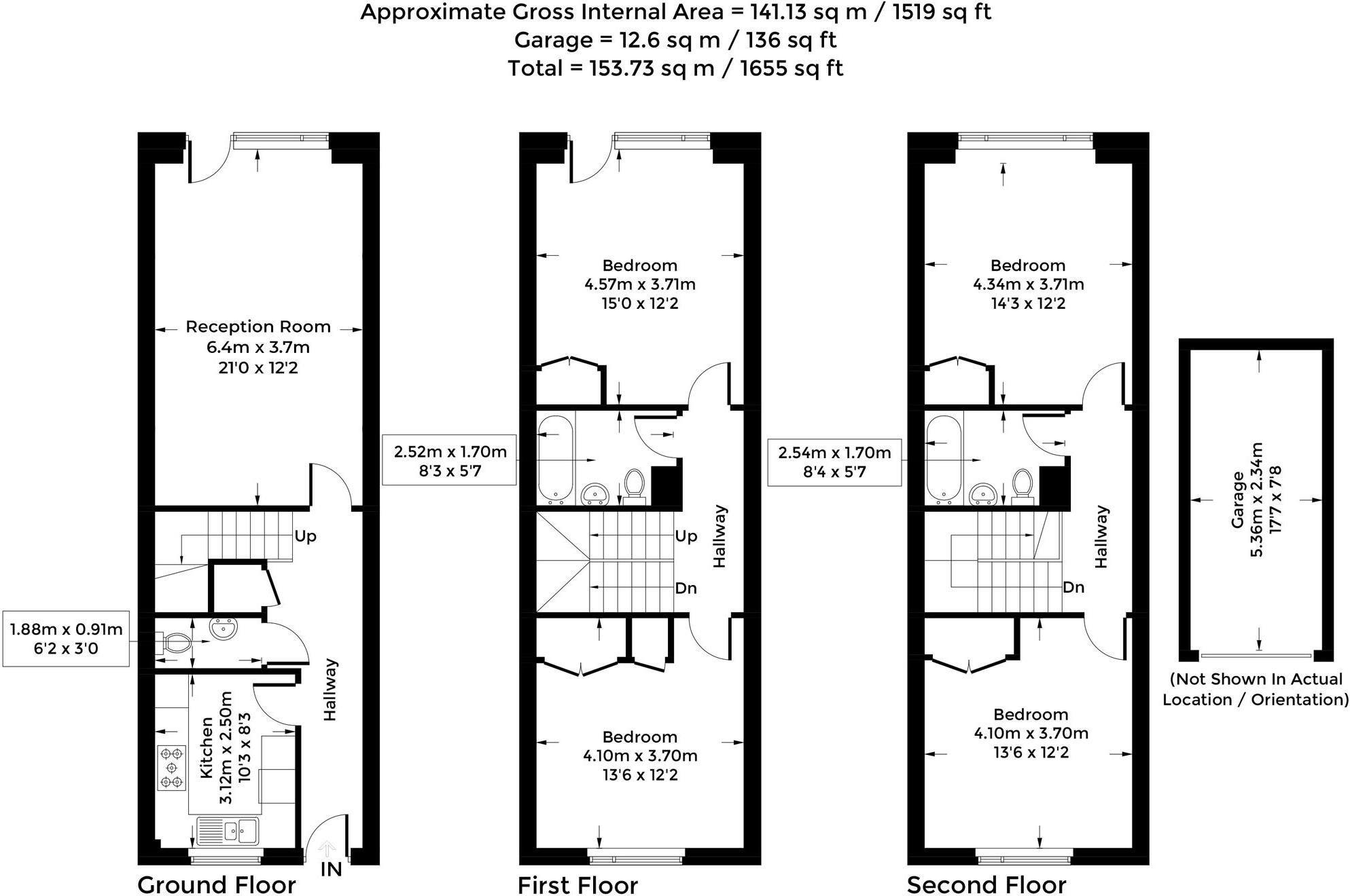 Woodstock Close, Oxford, OX2 floorplan