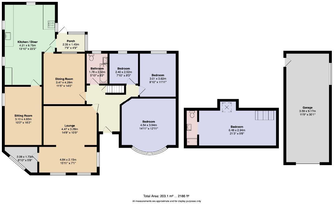 Shore Road, Silverdale floorplan