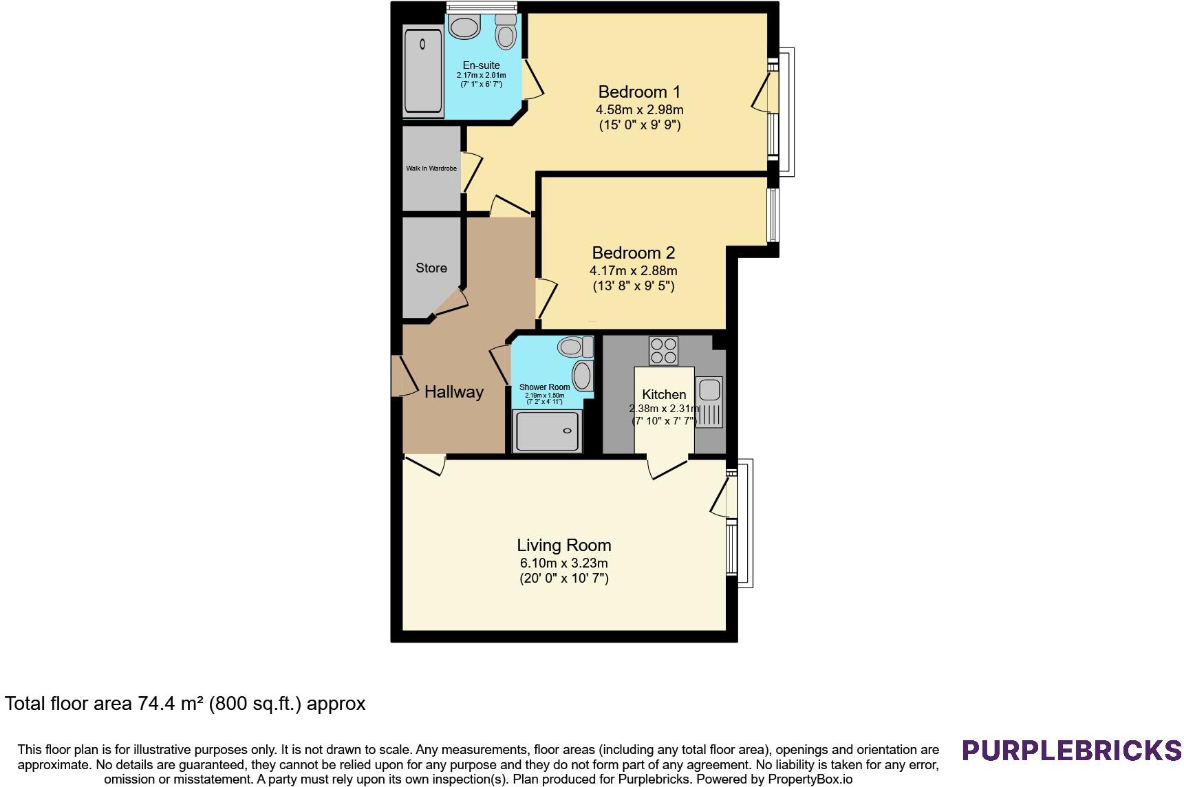 High Street, Cambridge, CB23 floorplan