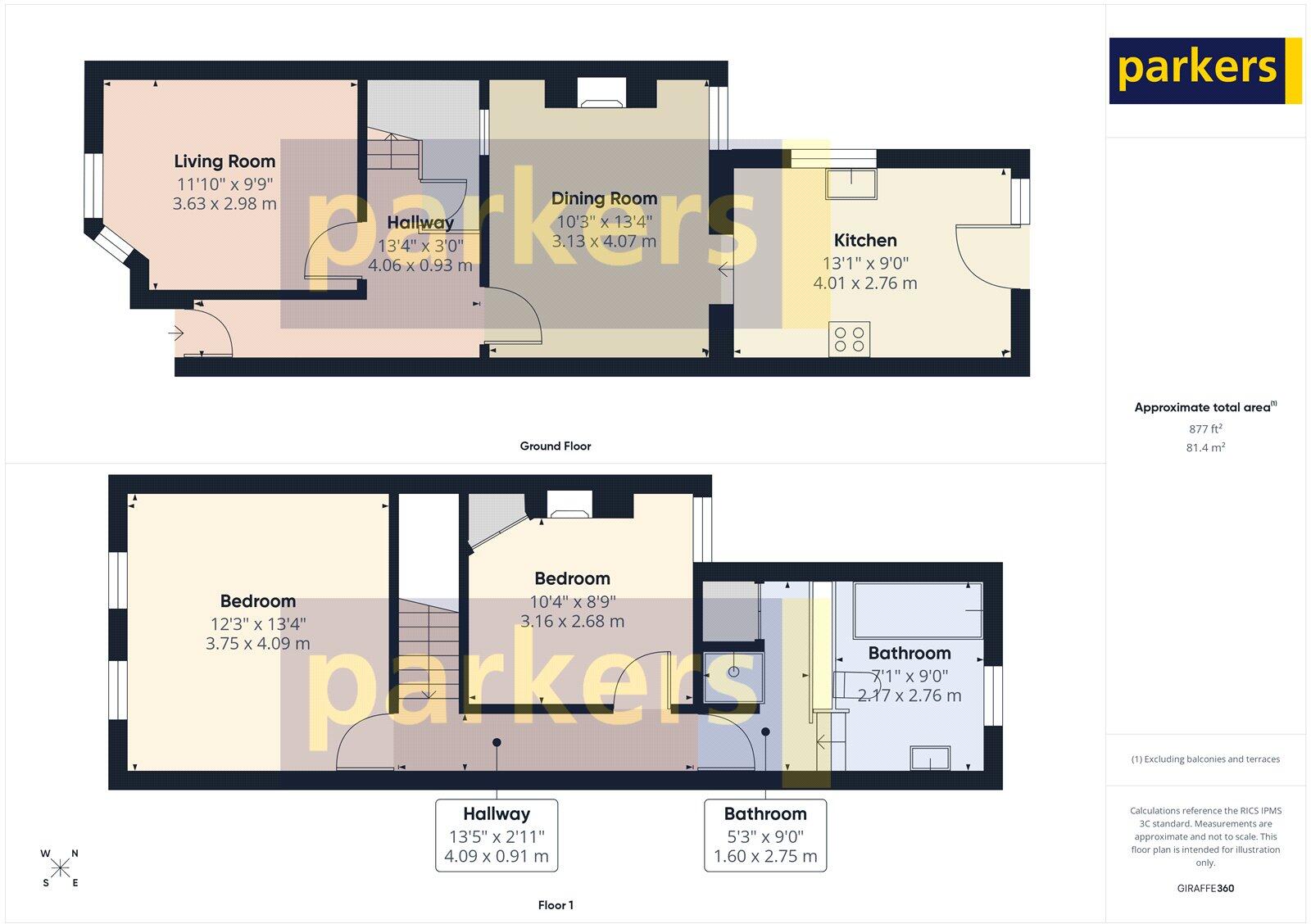 Waverley Road, Reading, Berkshire, RG30 floorplan