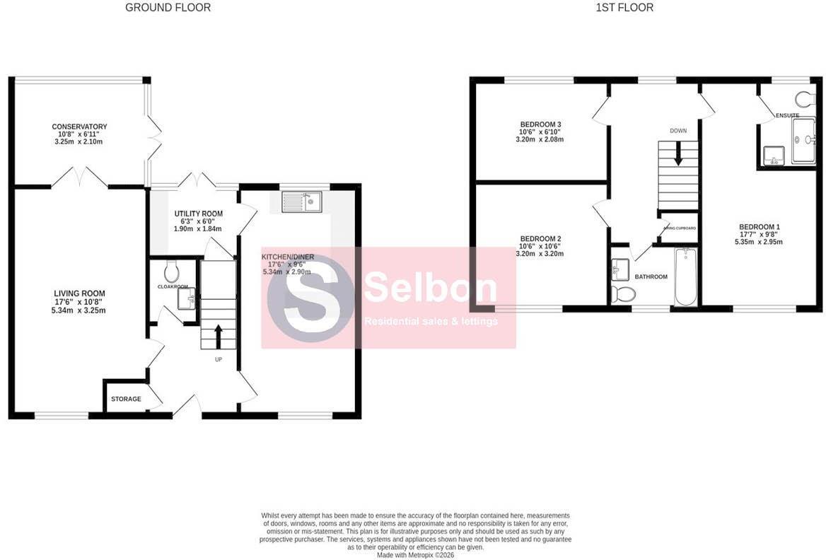 Turgis Road, Fleet floorplan