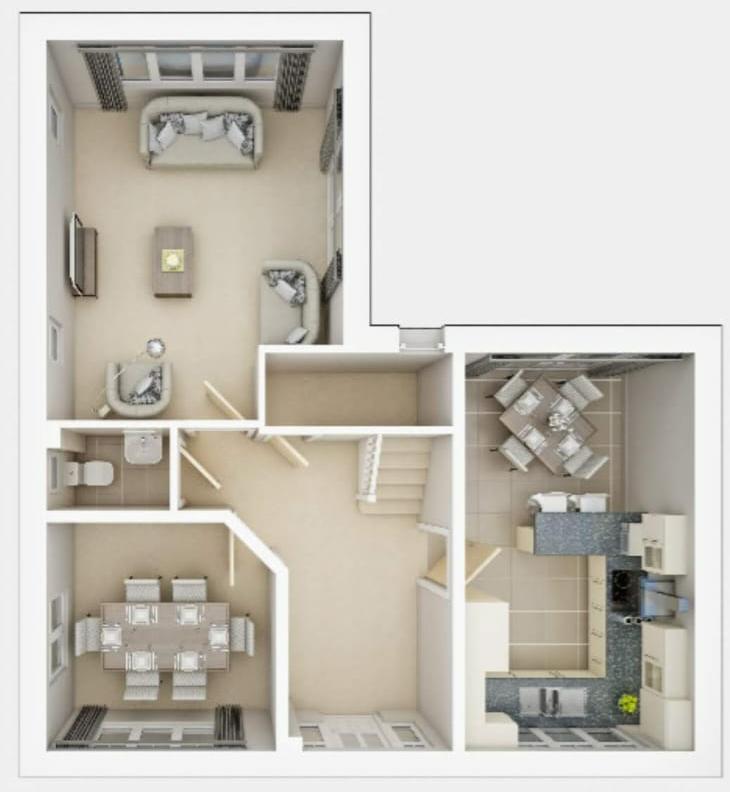 Lodge Farm Close, Long Lawford, Rugby floorplan