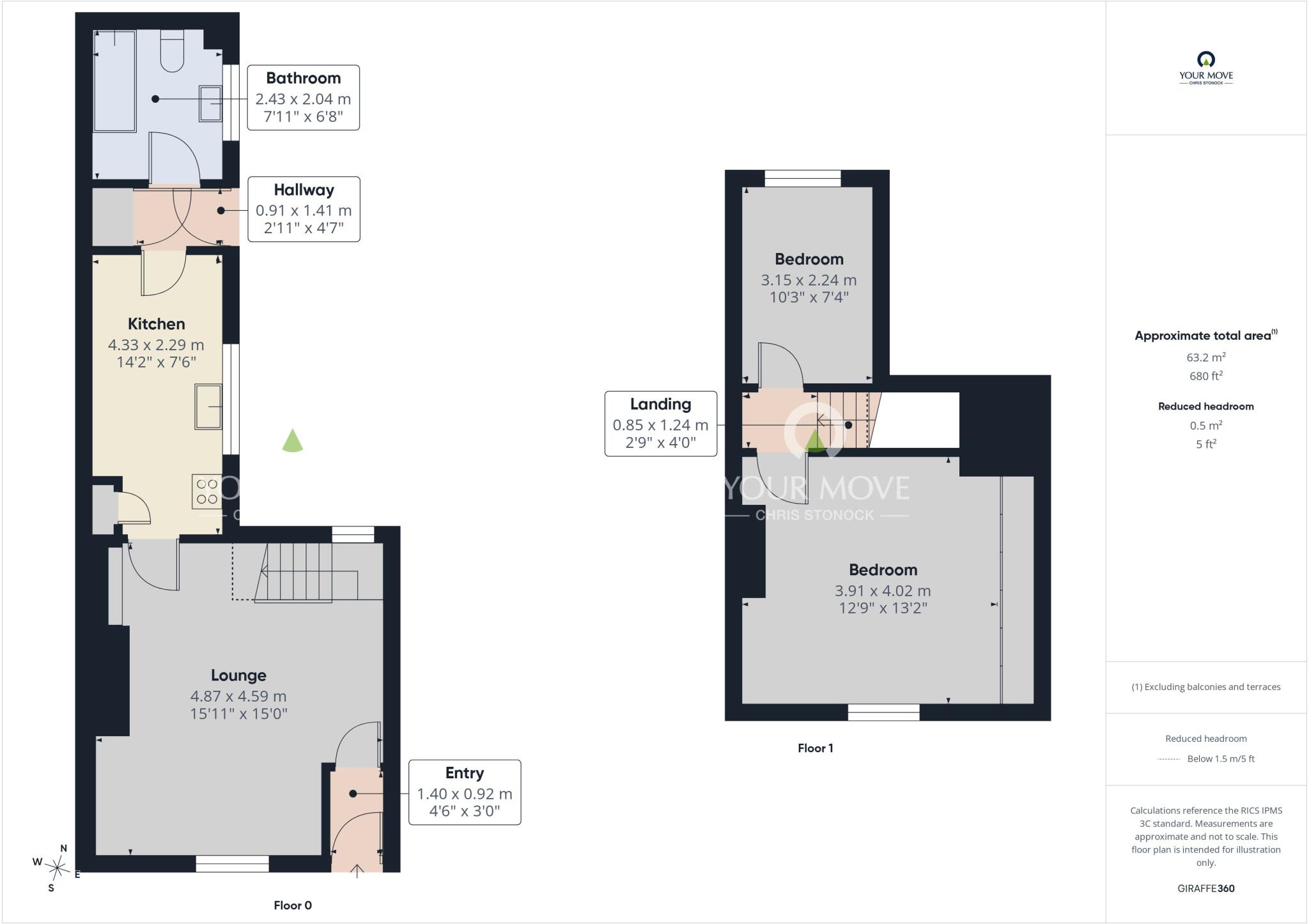 Lumley Street, Houghton Le Spring, Tyne and Wear, DH4 floorplan