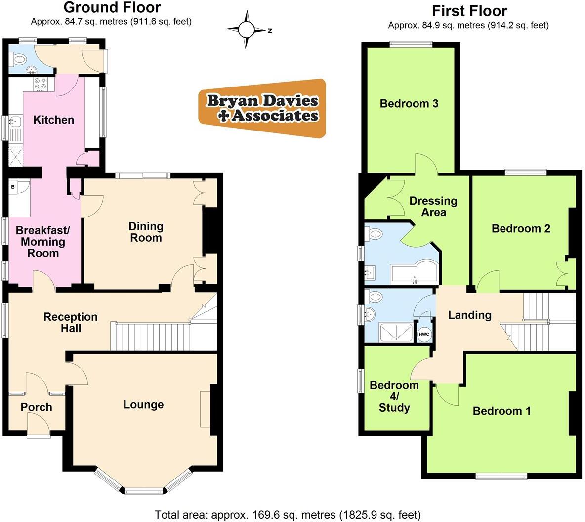 St. Marys Road, Llandudno floorplan