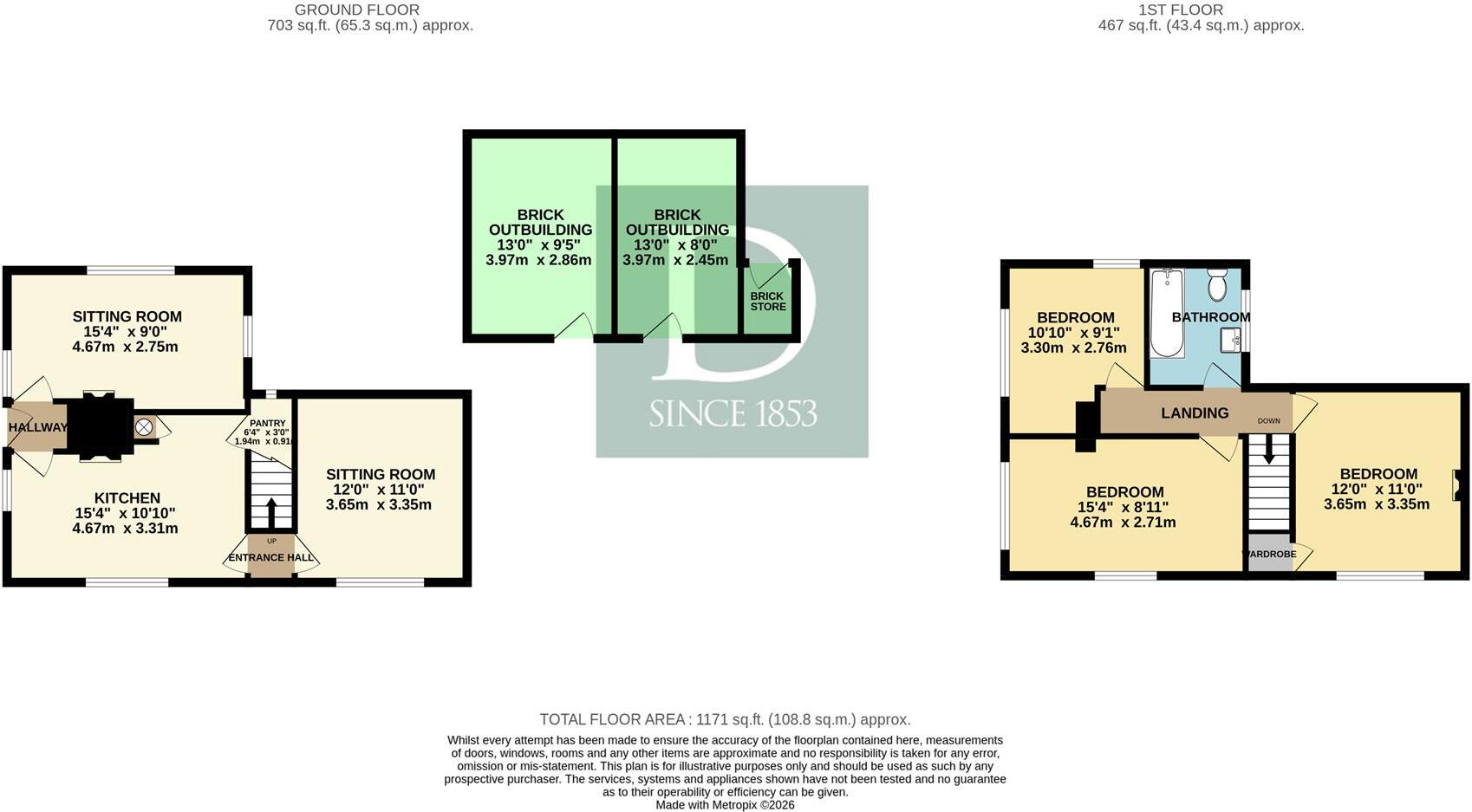 Free Lane, Ditchingham, Bungay floorplan
