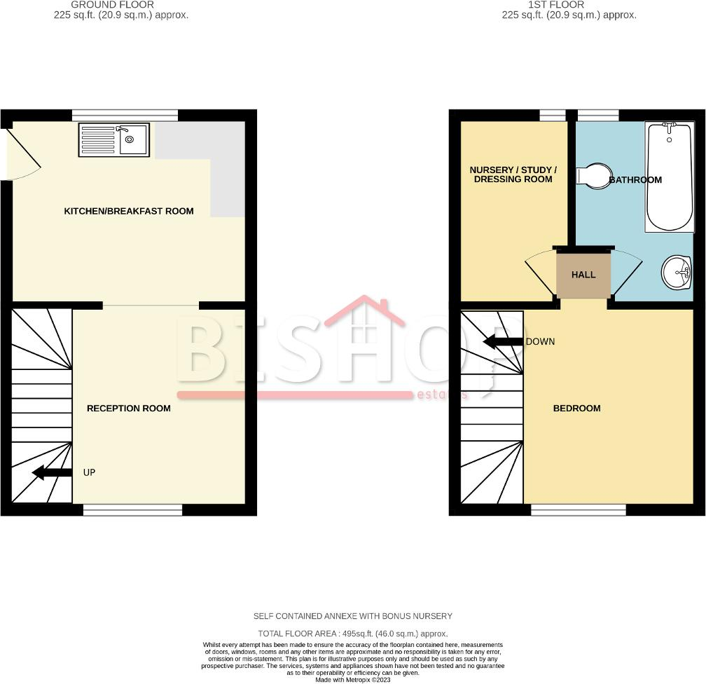 The Moor Road, Sevenoaks, Kent, TN14 5EB floorplan