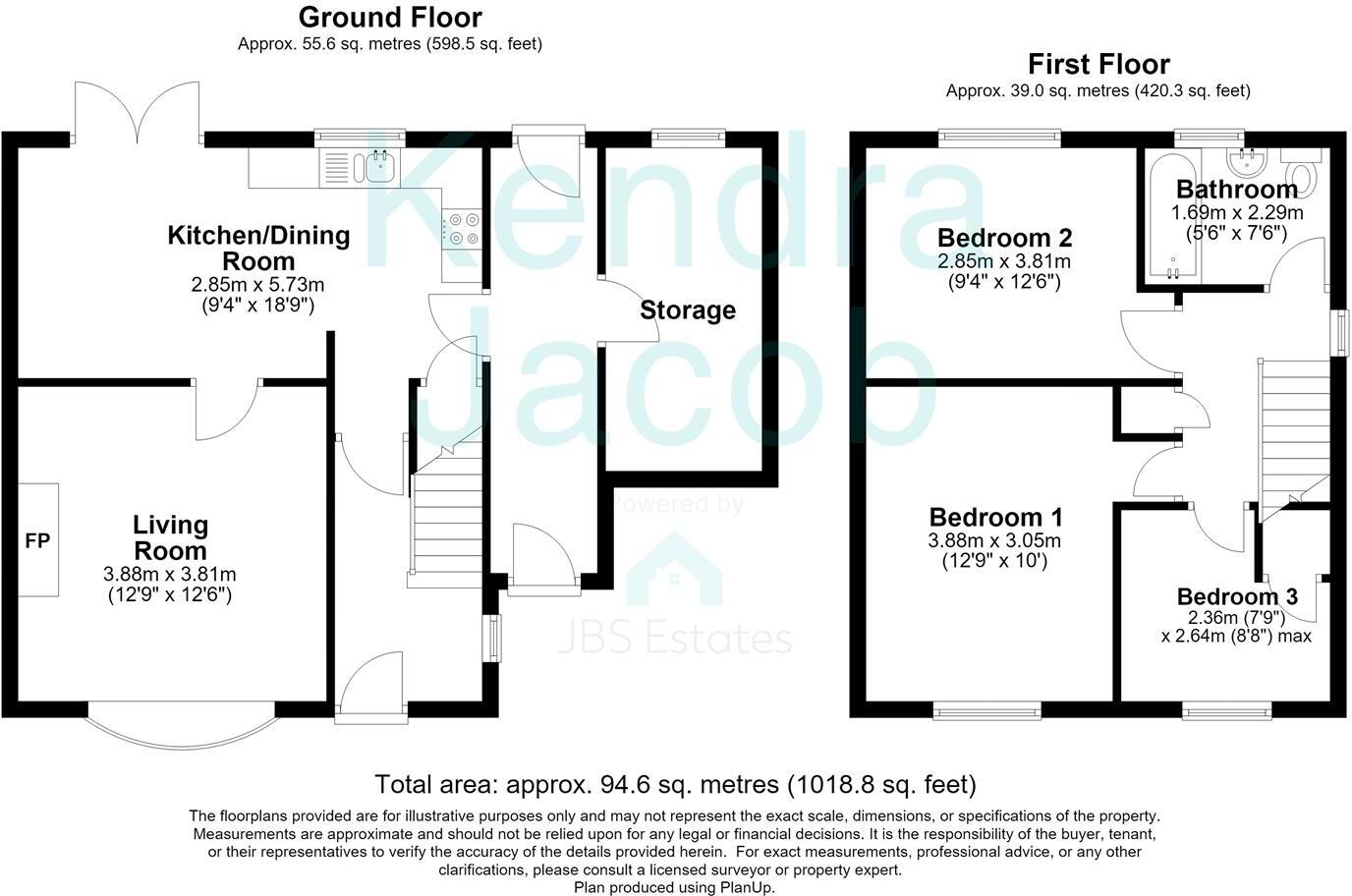 Byron Way, Worksop floorplan