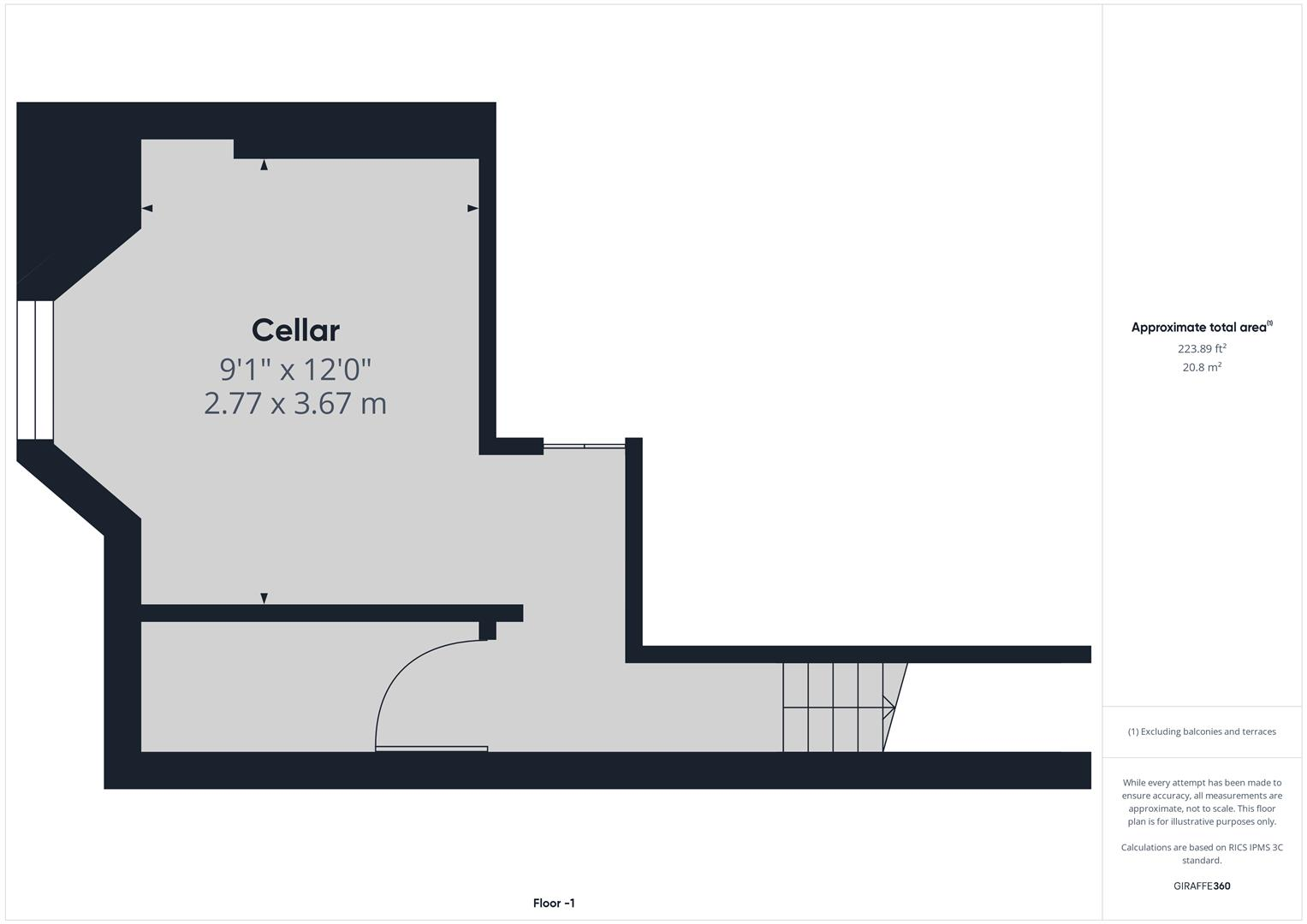 Torr Street, Buxton floorplan
