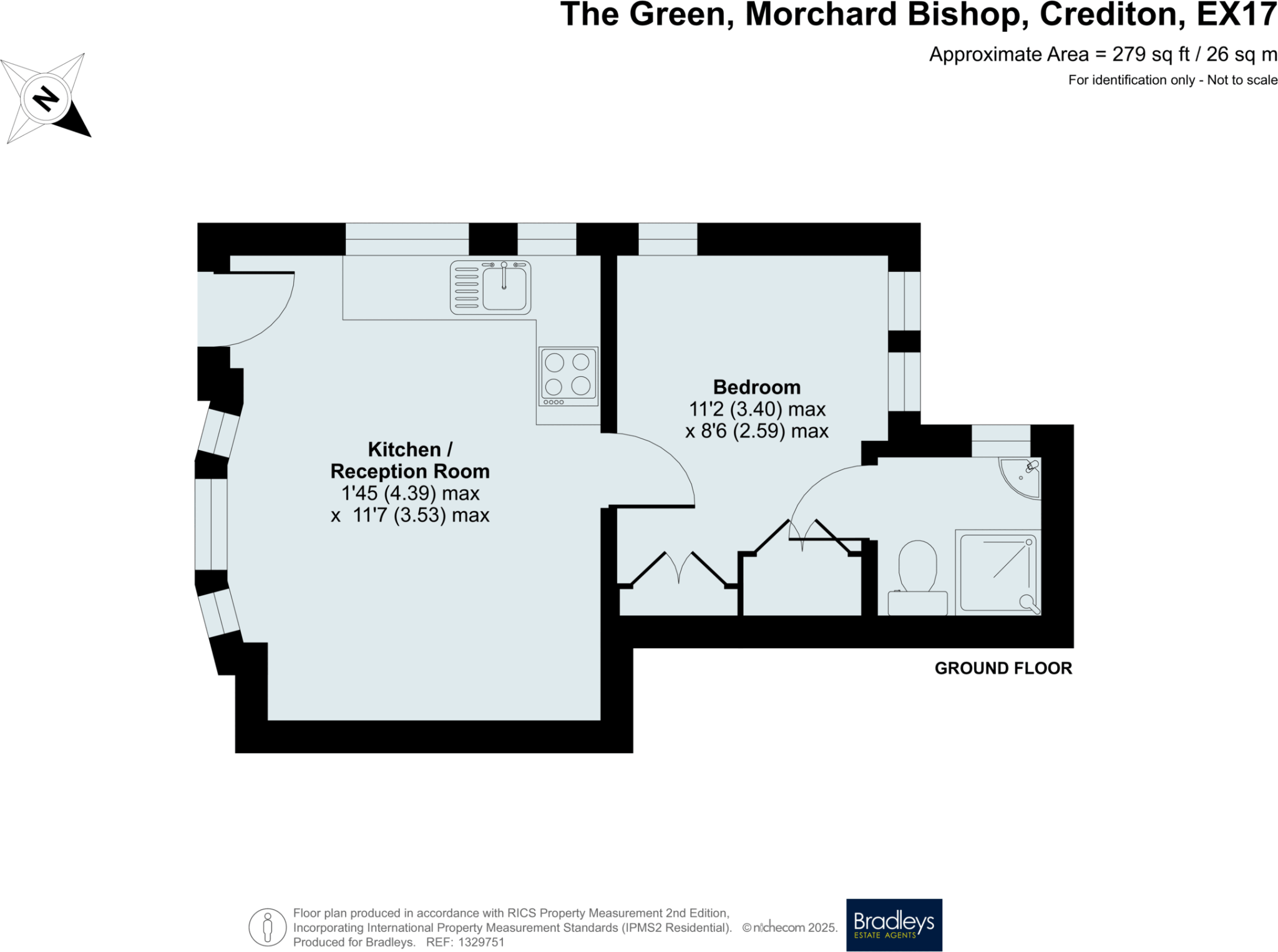 The Green, Morchard Bishop, Crediton, Devon floorplan