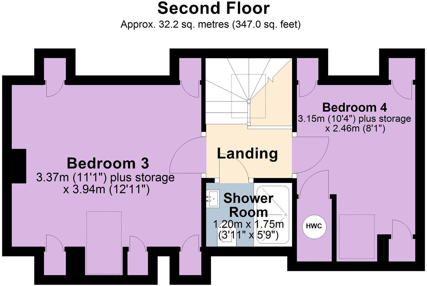 1, Rock Road, Stamford, PE9 floorplan