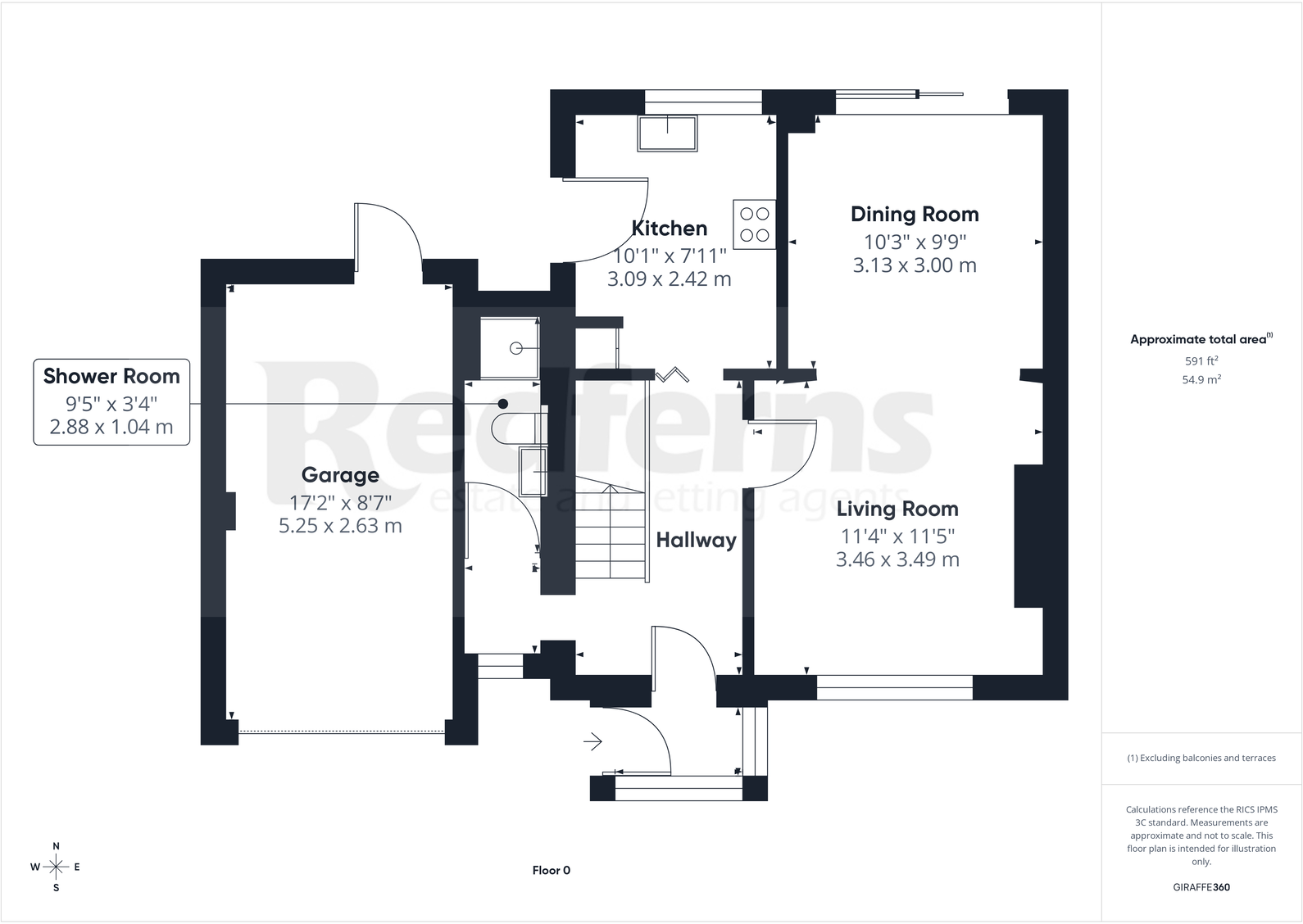 Grandisson Drive, Ottery St. Mary, EX11 1JB floorplan