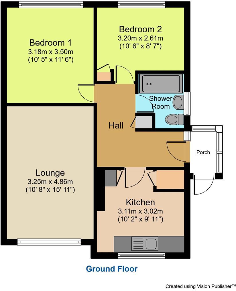 High House Road Bradford, BD2 4EY floorplan