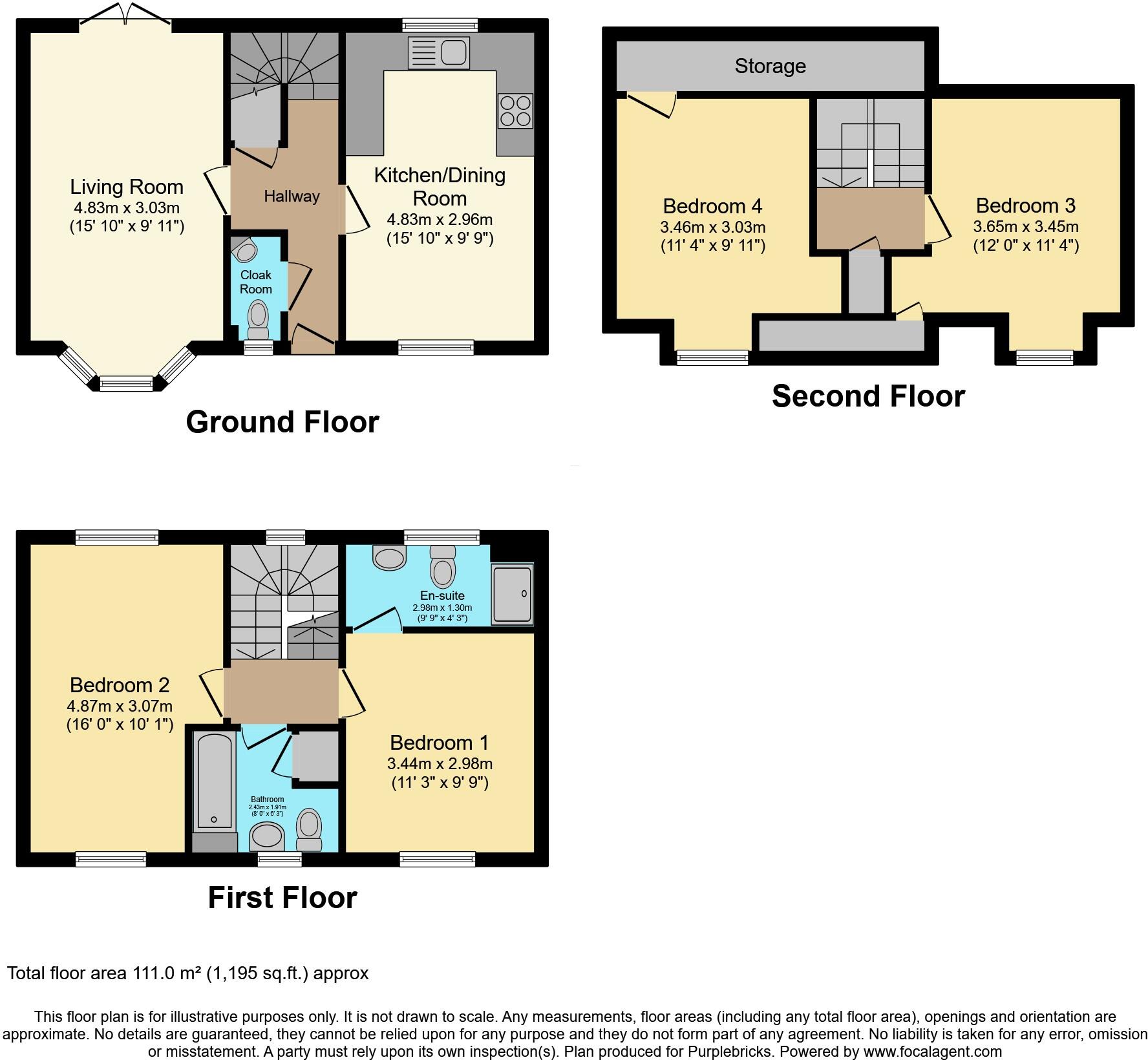 Monksmoor Road, Telford, TF4 floorplan