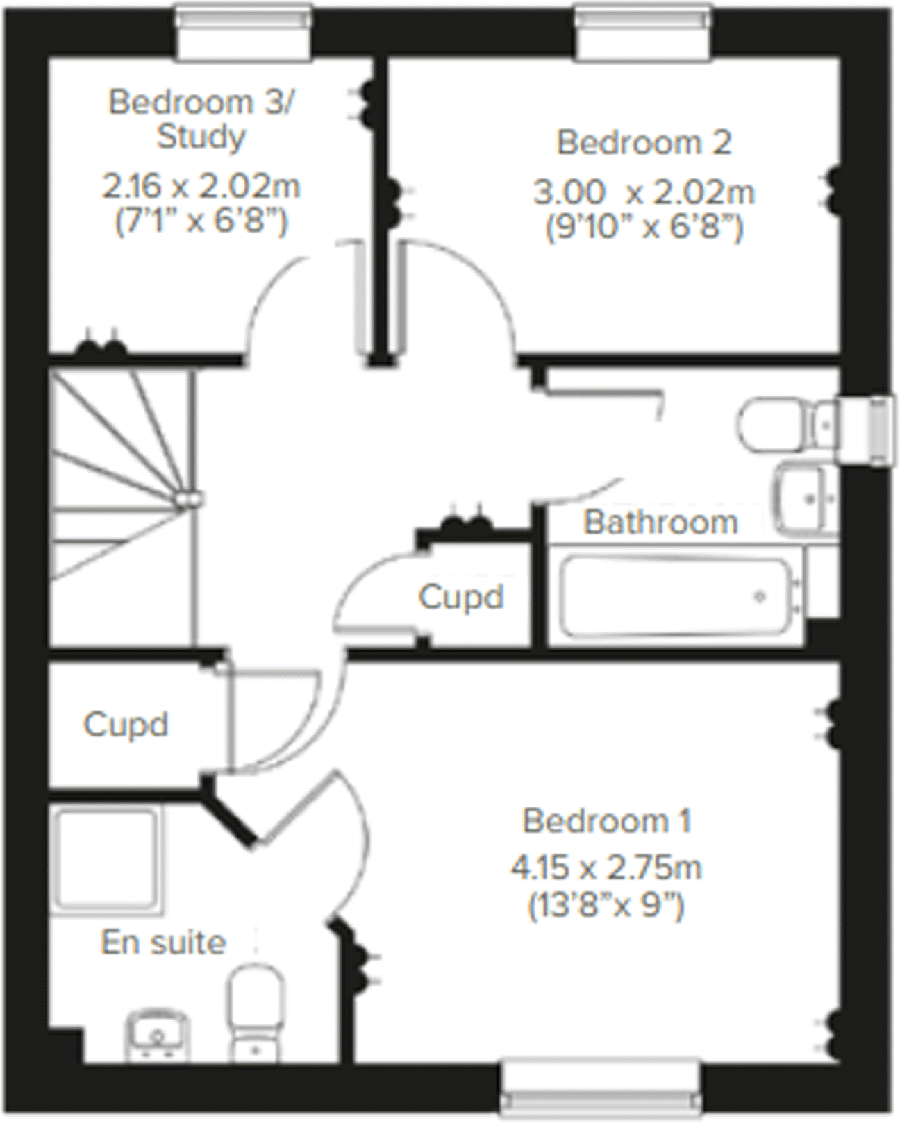Epsom Avenue, 
Towcester, 
Northamptonshire,
NN12 7LD floorplan