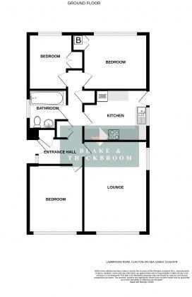 Ladbrooke Road, Clacton-on-Sea, Essex, CO16 8YR floorplan