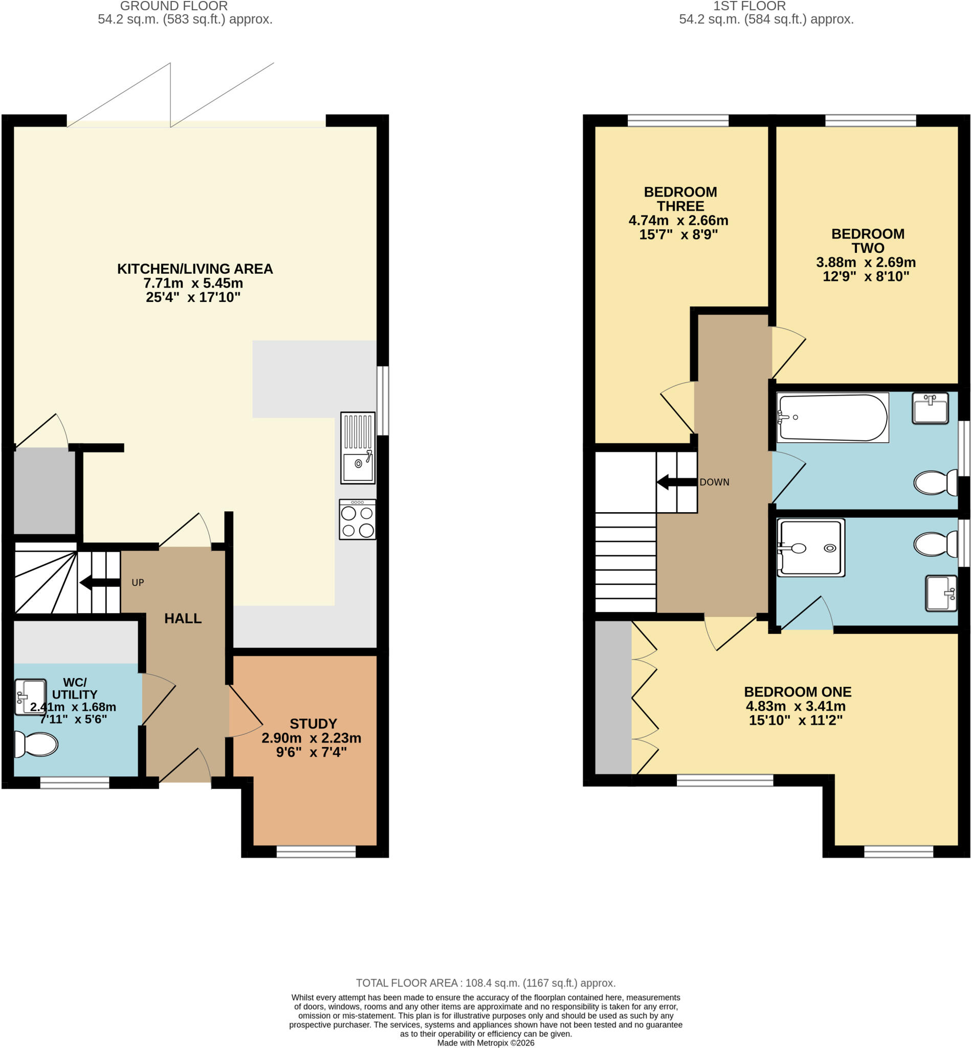 Sewell Springs, Sewell Lane, Sewell, Bedfordshire, LU6 floorplan