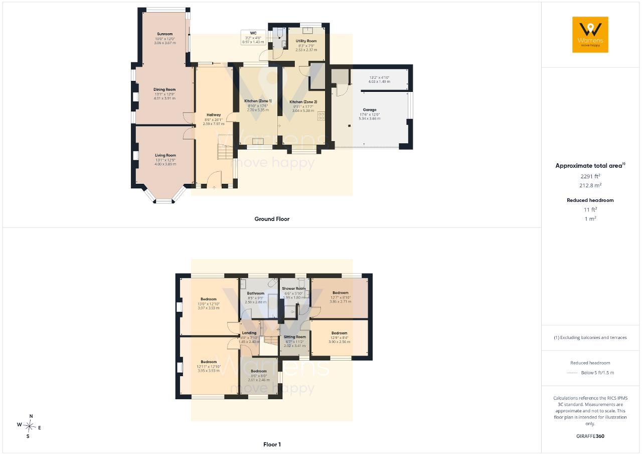 7, Dial Park Road, Offerton, Stockport, SK2 7LS floorplan