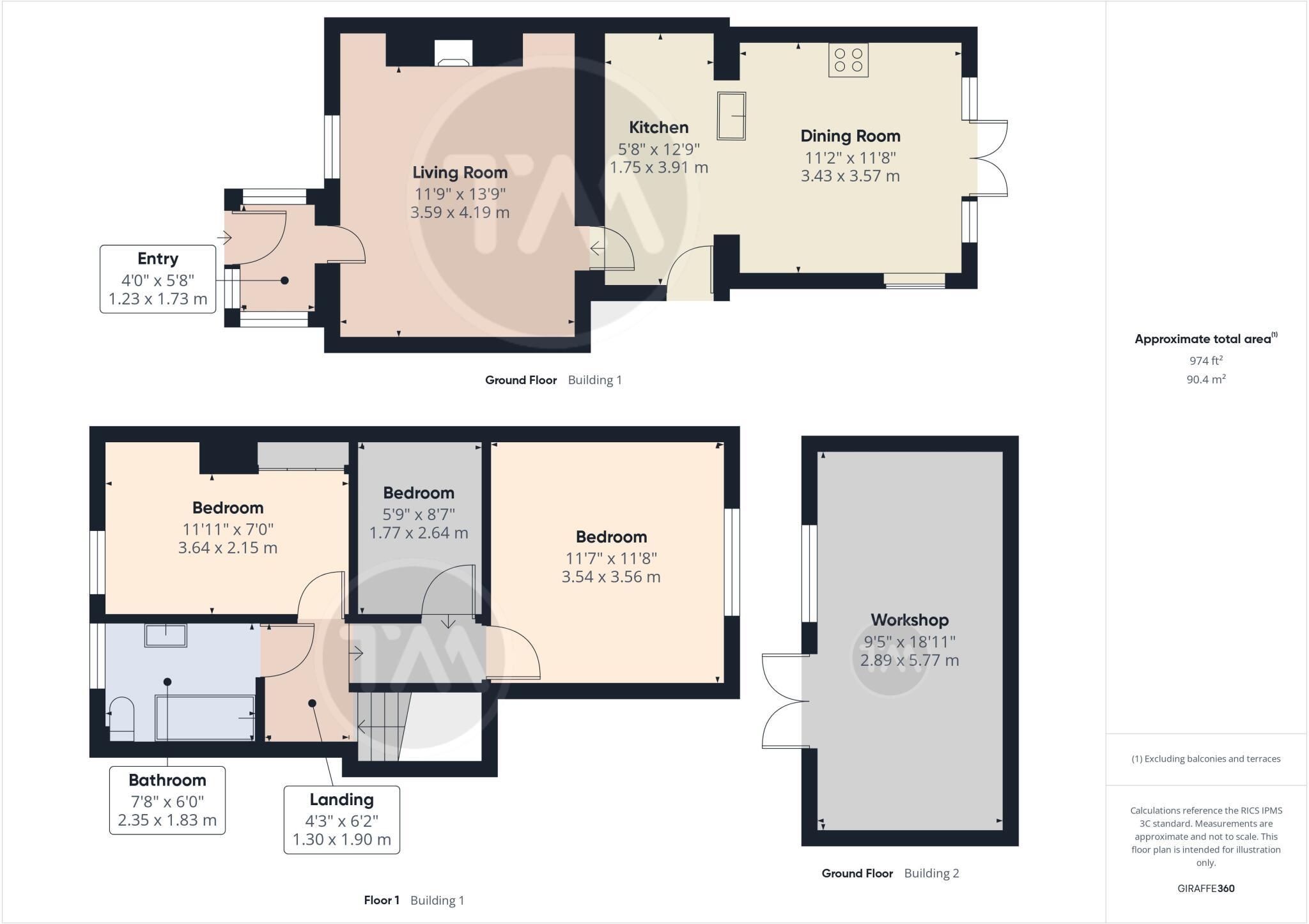 High Street, Croydon, Royston, Cambridgeshire, SG8 floorplan