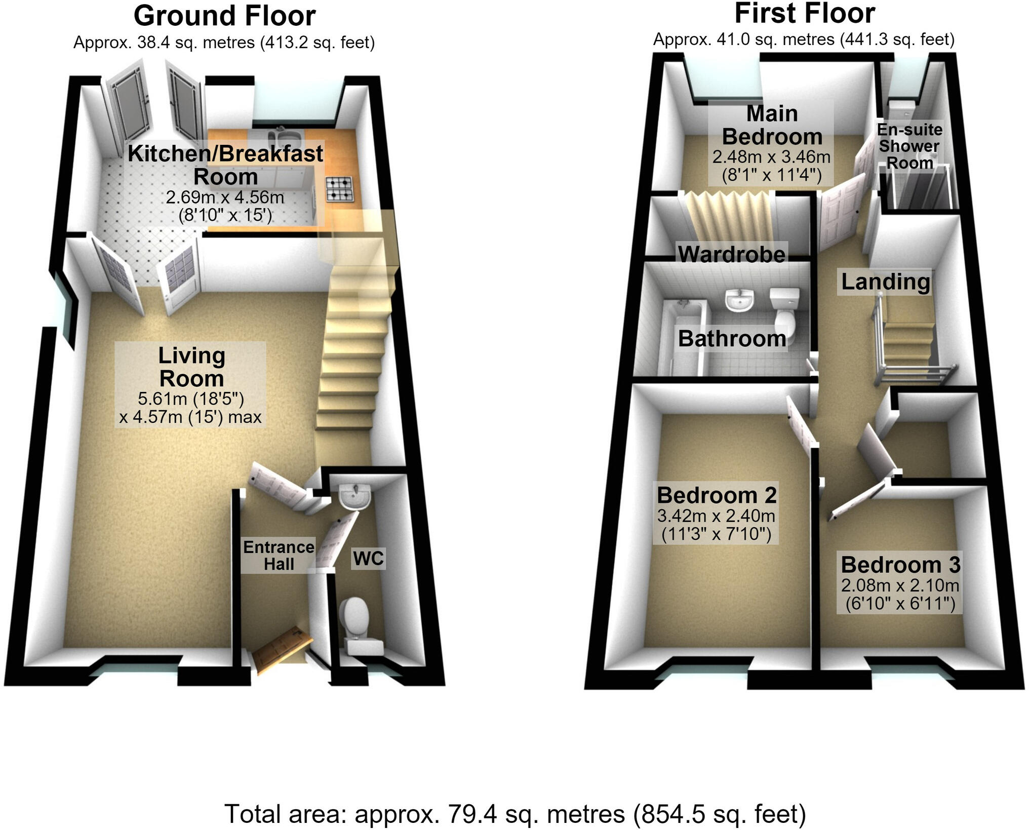 Grosvenor Court, Brook Road, Cheadle, SK8 1PE floorplan