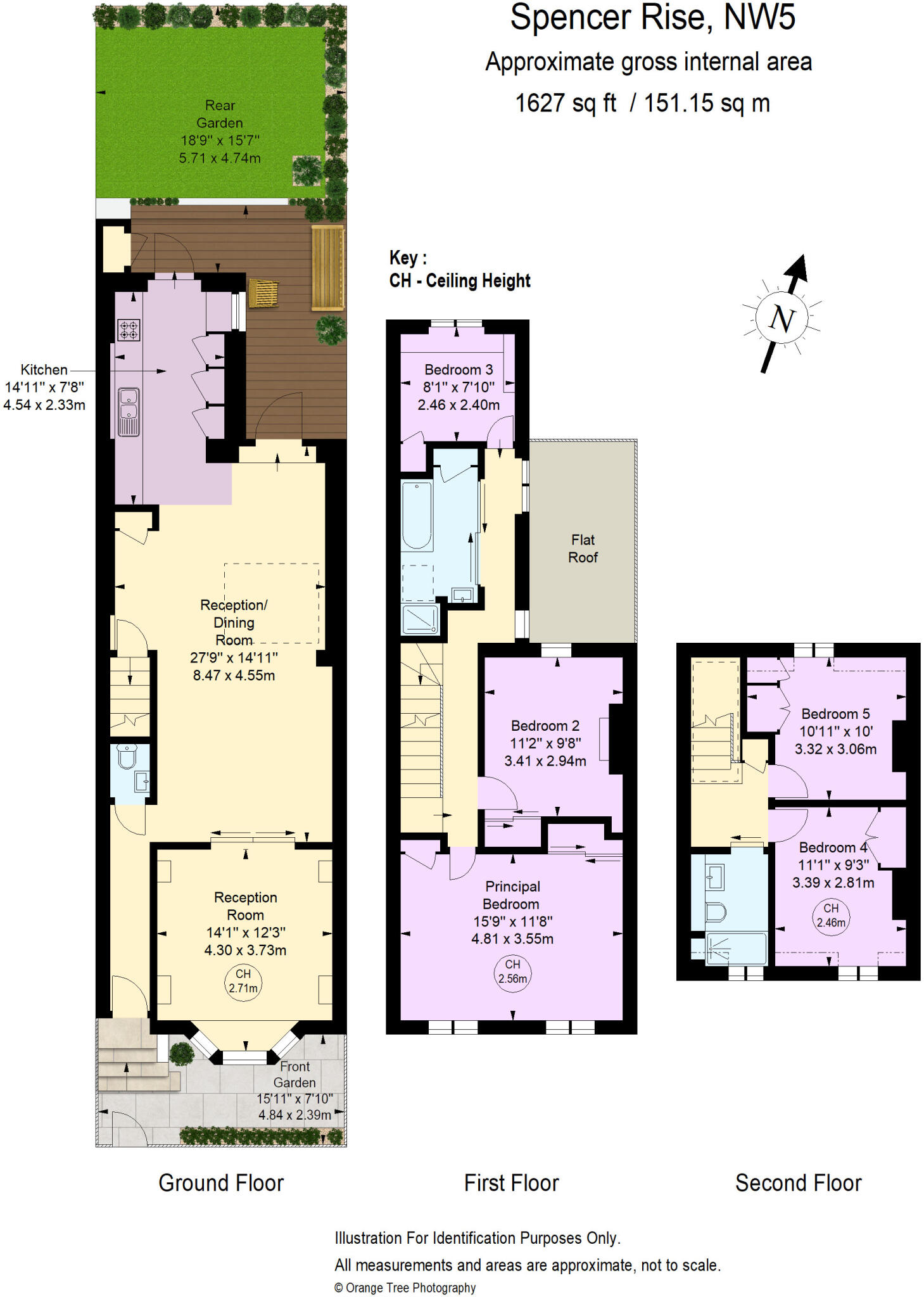Spencer Rise, Dartmouth Park, London, NW5 floorplan