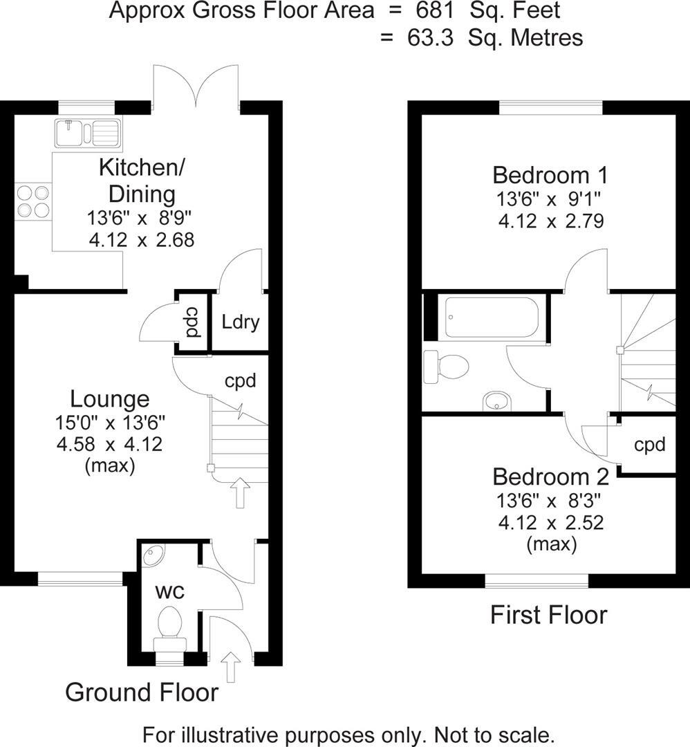 Garside Drive, Halifax floorplan