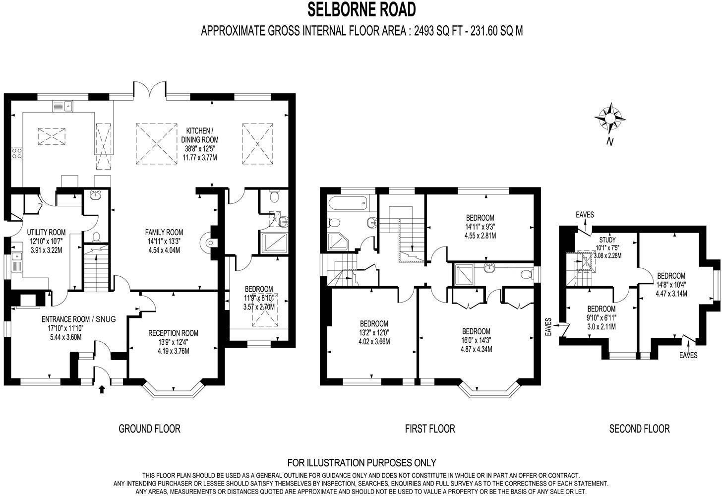 Selborne Road, New Malden floorplan