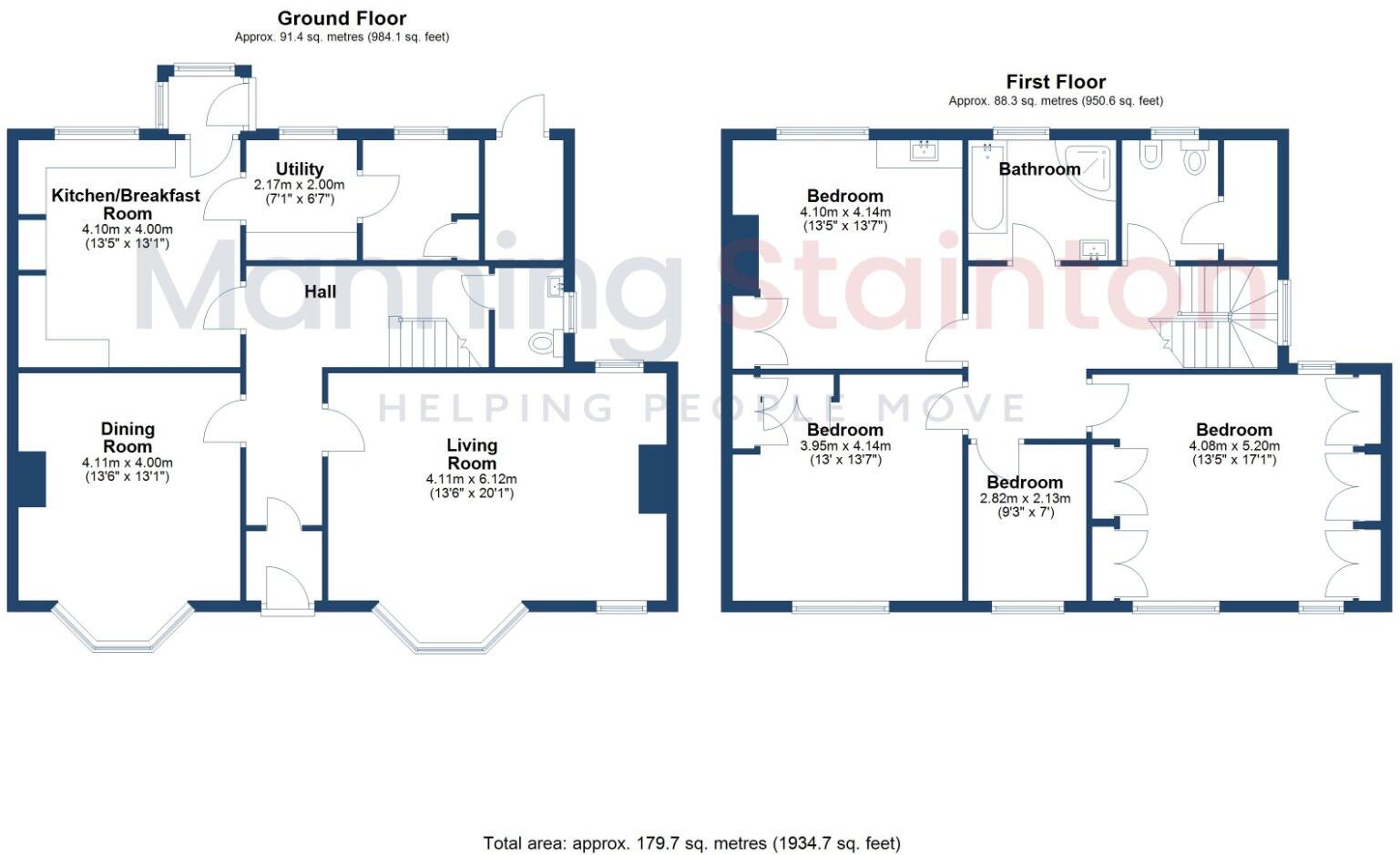 Moorhead Terrace, Shipley, West Yorkshire floorplan