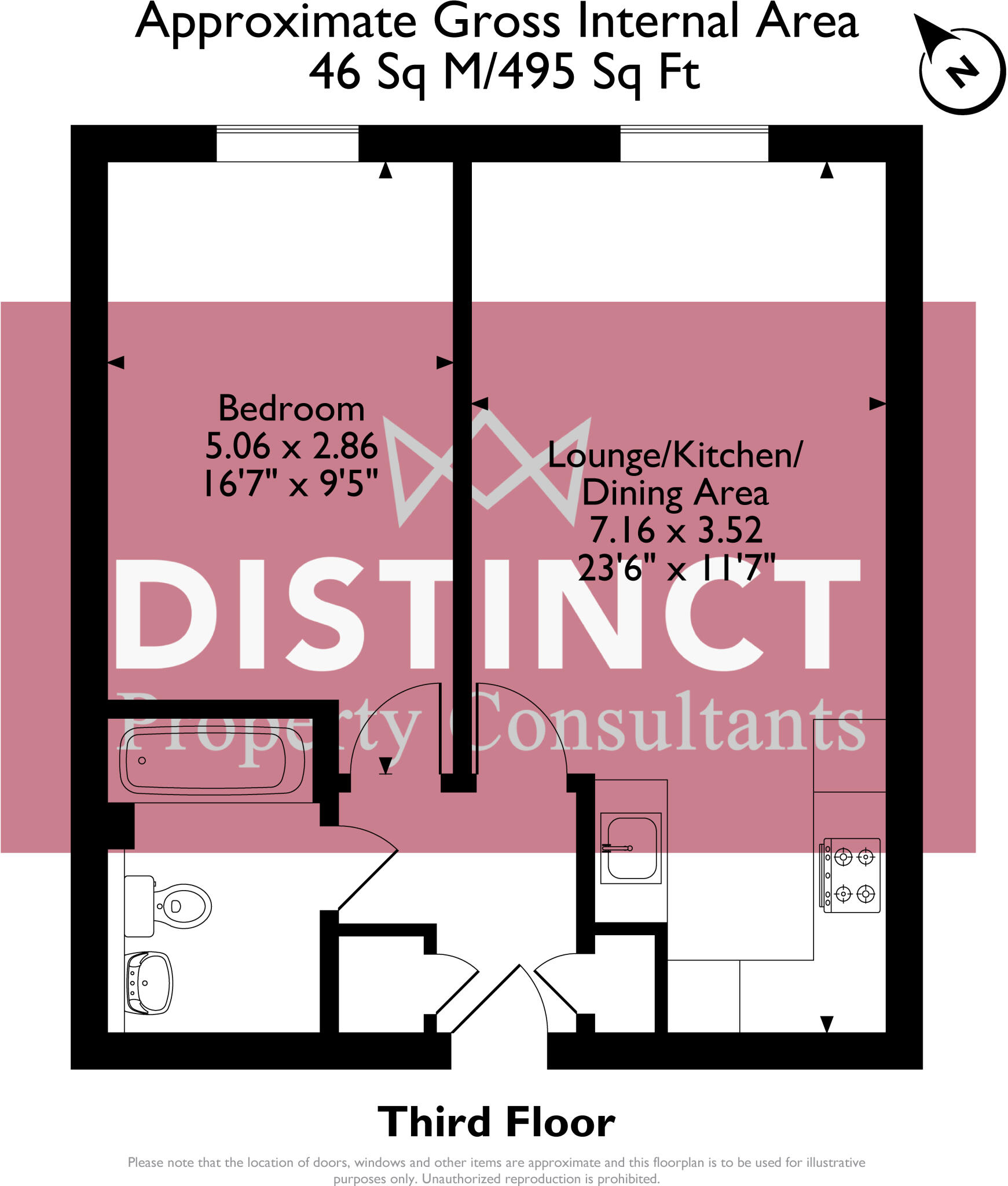 Roffey Street, South Quay, London, E14 floorplan