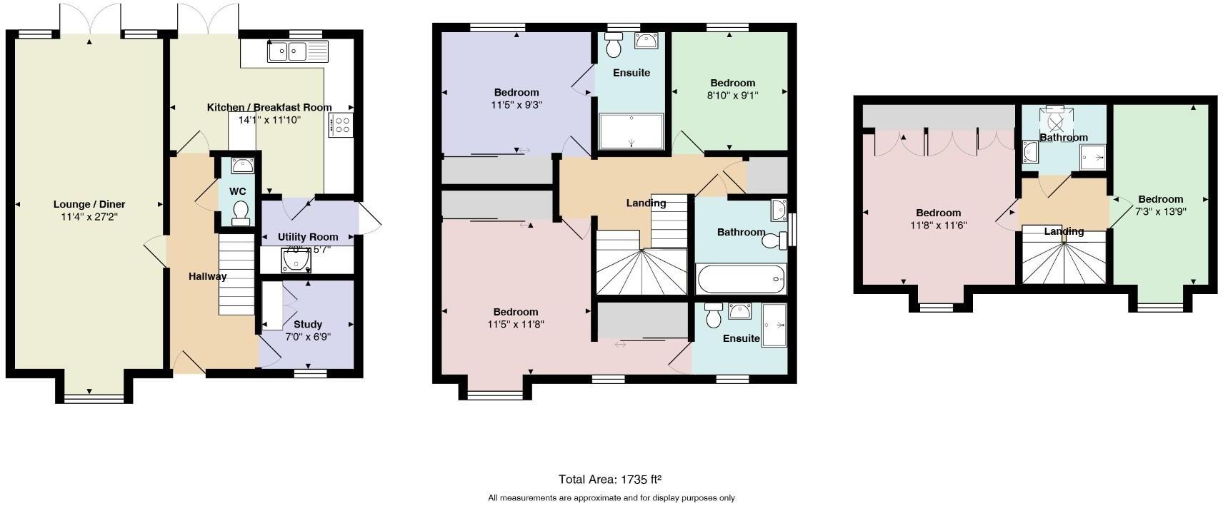 Whinchat Gardens, Leighton Buzzard floorplan