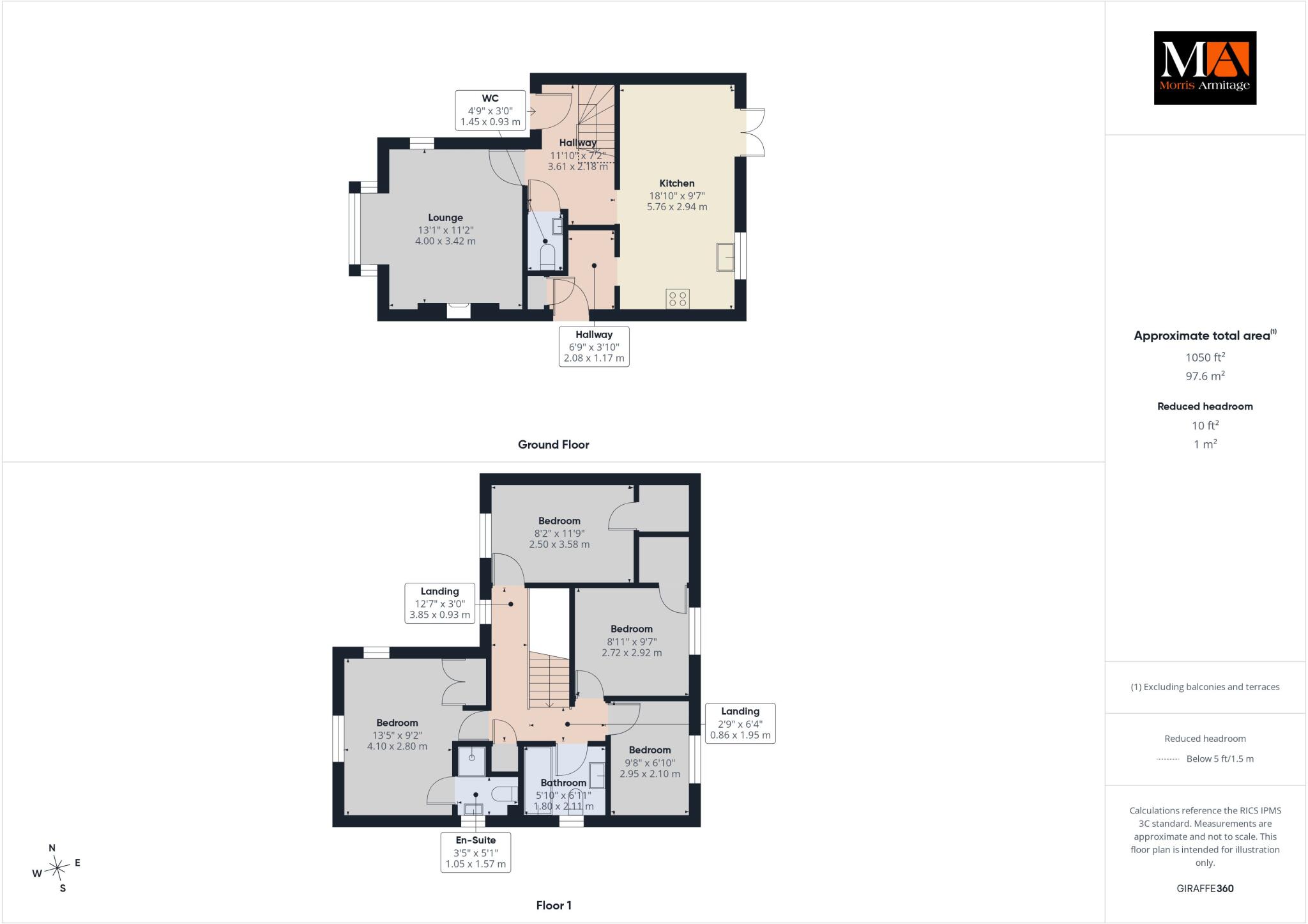 Rosemary Way, Downham Market, Norfolk, PE38 9UB floorplan