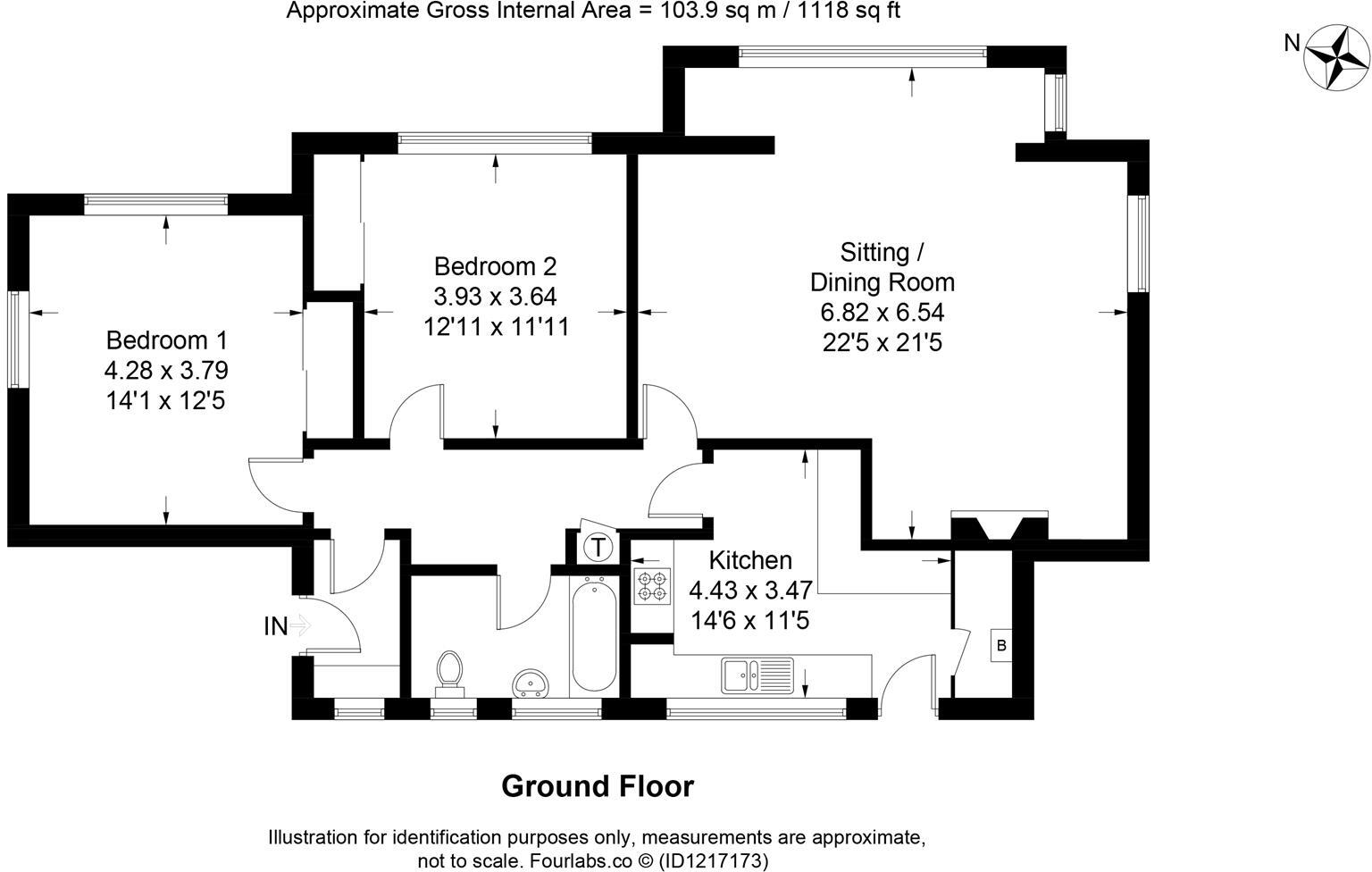 Manscombe Road, Torquay floorplan