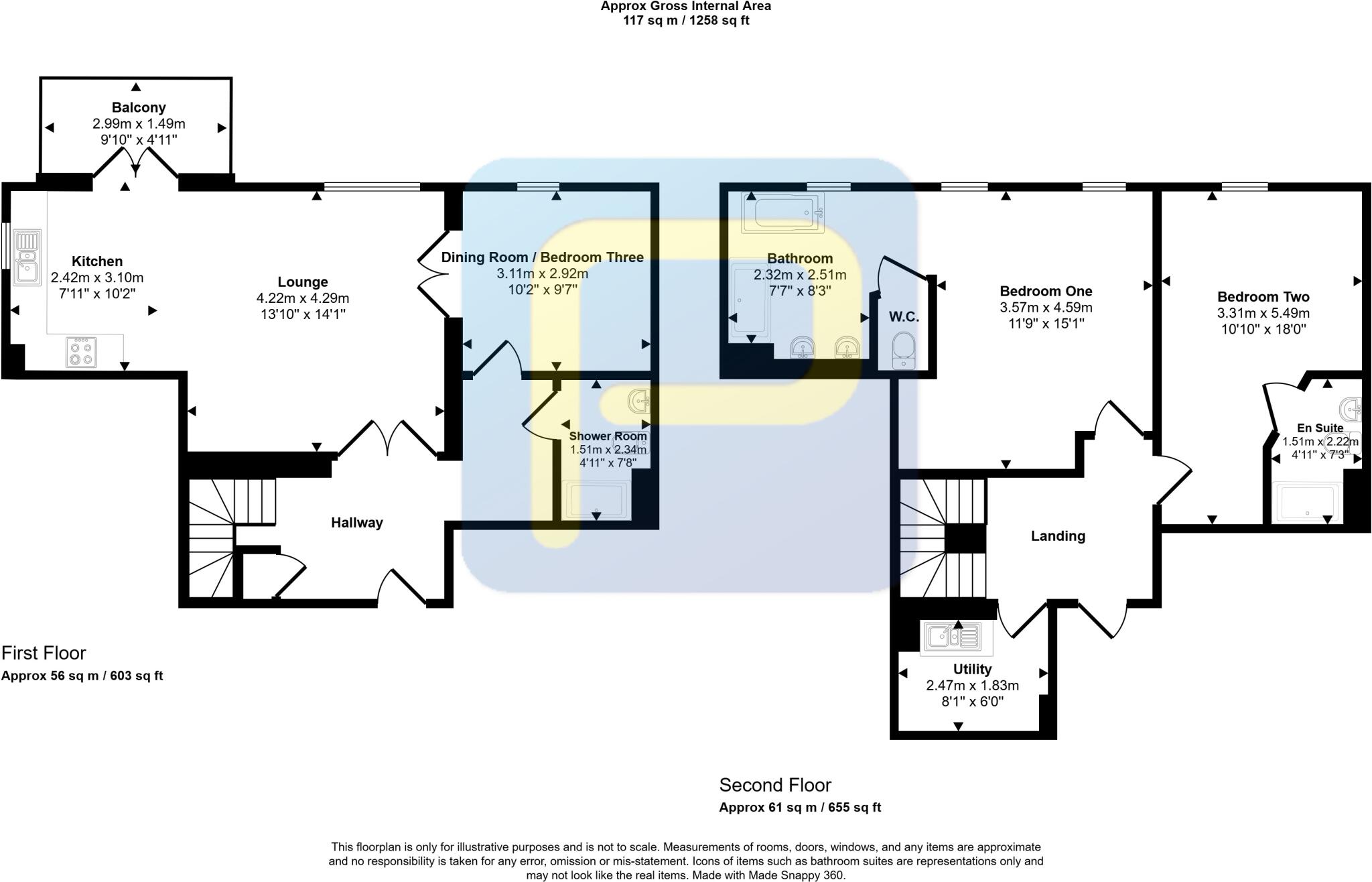 The Viking, Seahouses, Northumberland, NE68 7TA floorplan