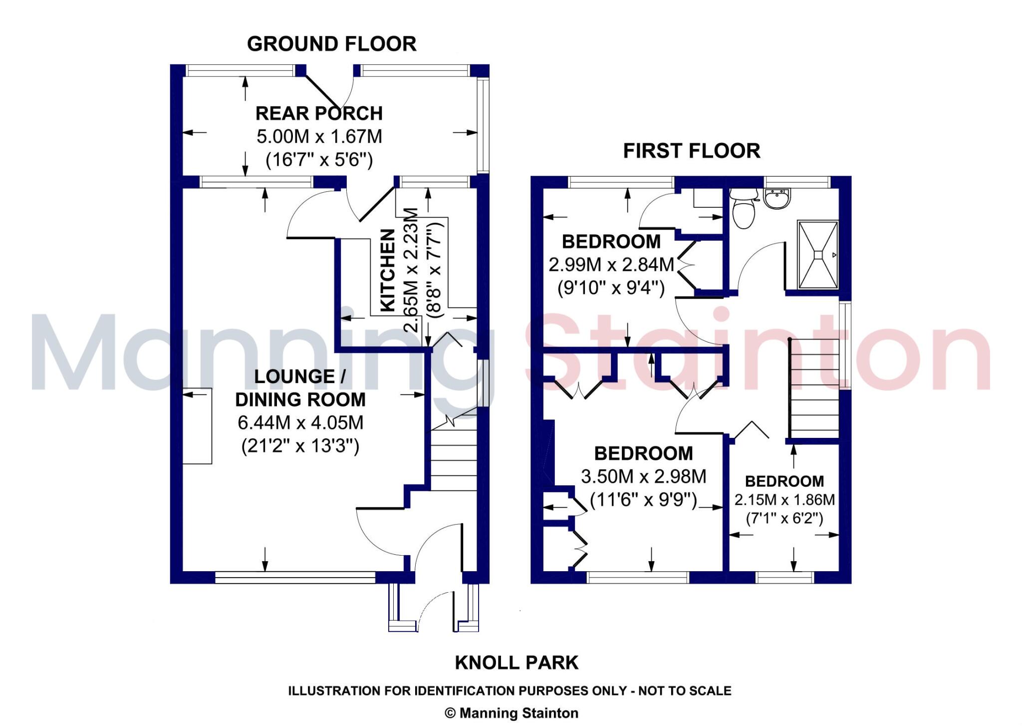 Knoll Park, East Ardsley, Wakefield, West Yorkshire floorplan