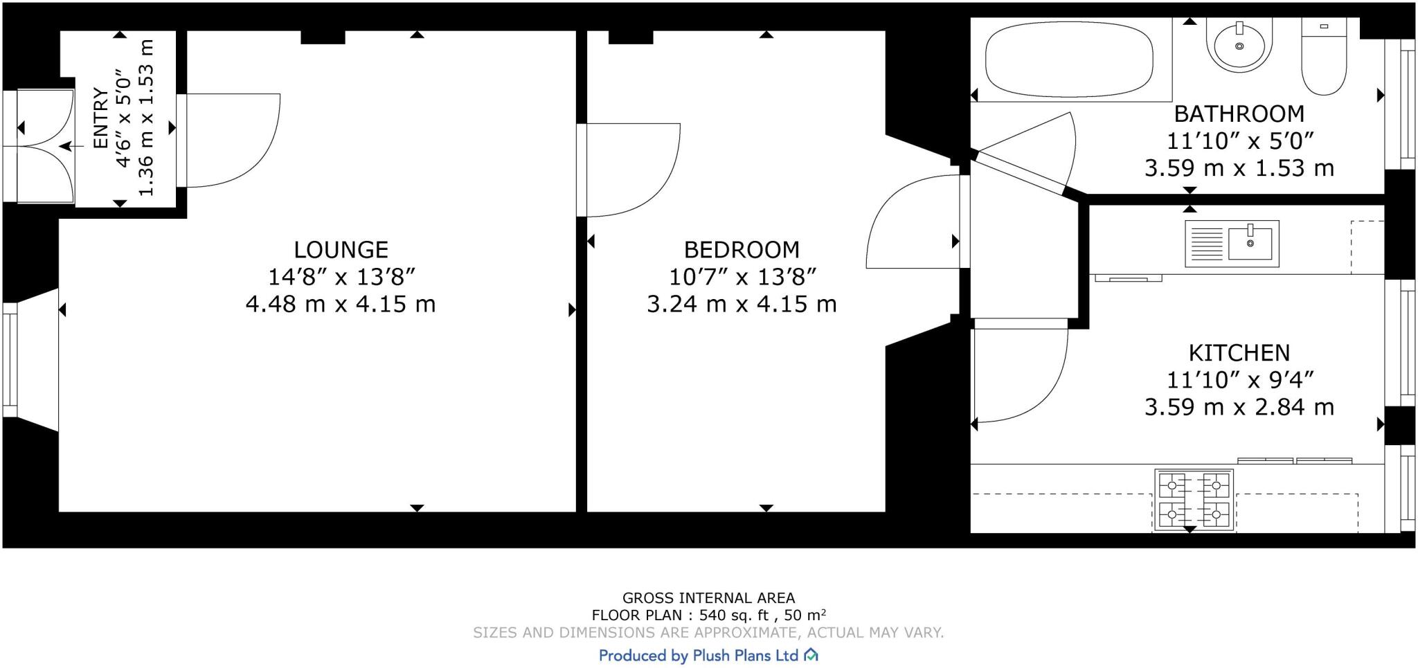 21 Townhead Street, Strathaven, ML10 6AB floorplan