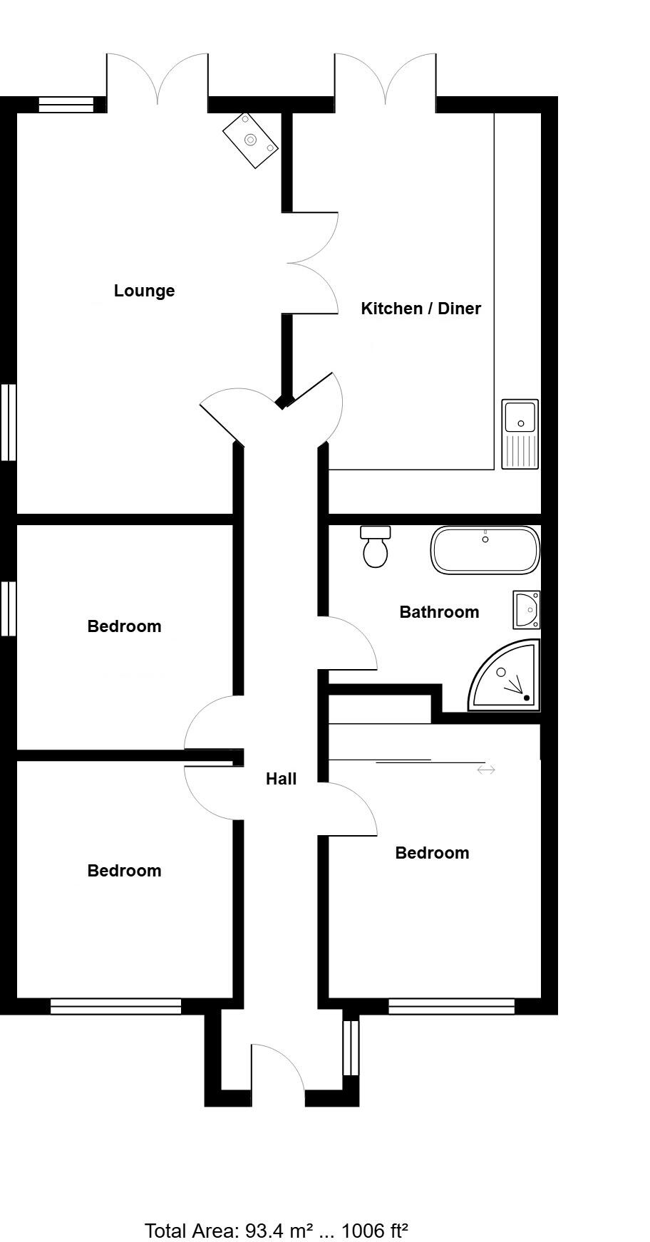 Gipping Road, Great Blakenham, Ipswich, Suffolk, IP6 floorplan
