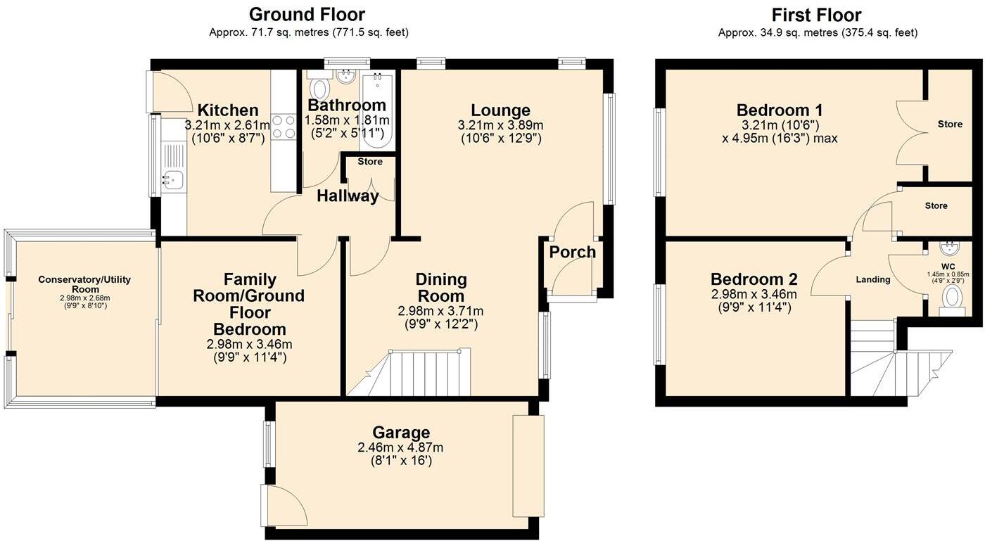 Winchester Drive, Poulton-Le-Fylde floorplan