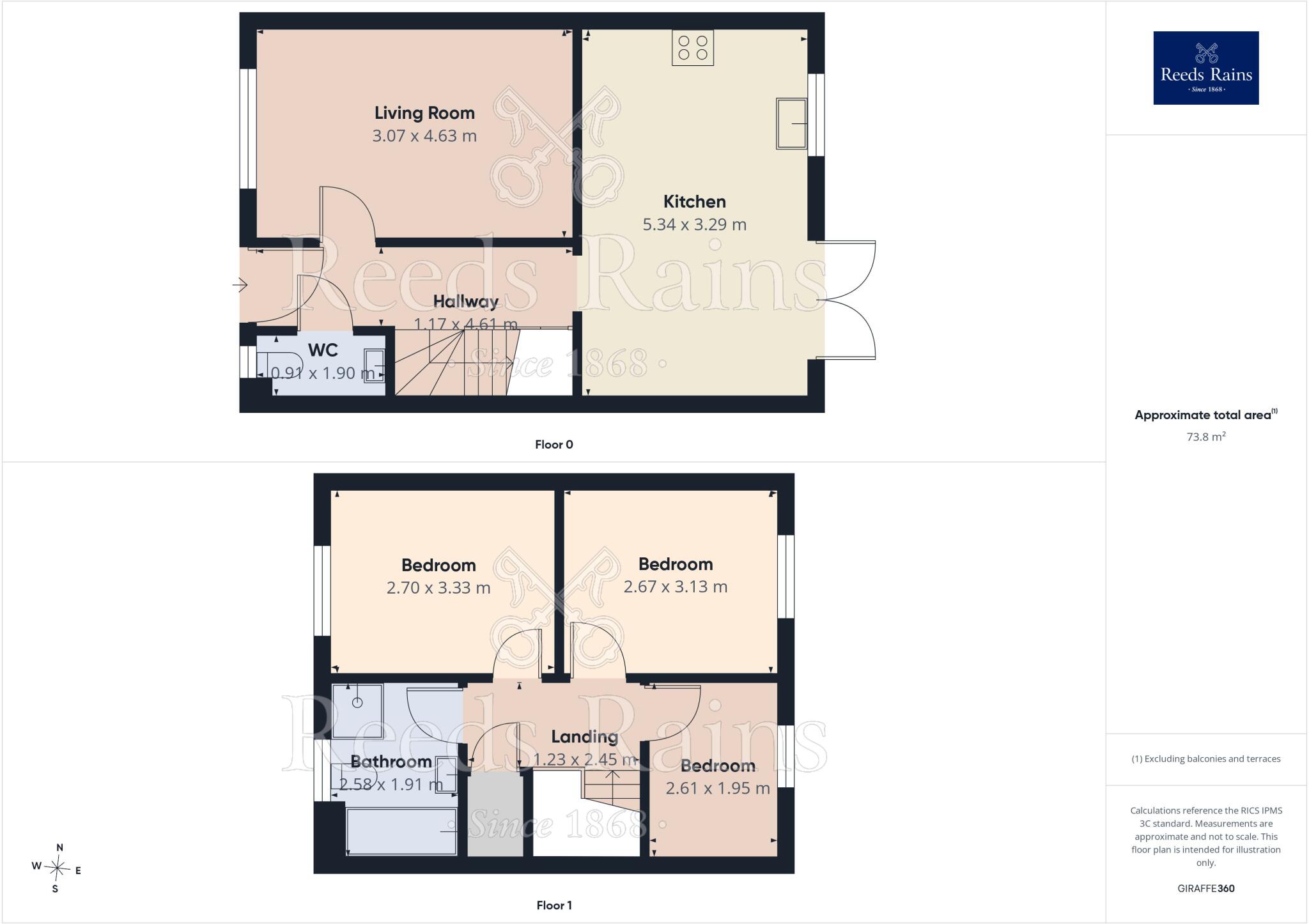 Weavers Road, Bamber Bridge, Preston, Lancashire, PR5 floorplan