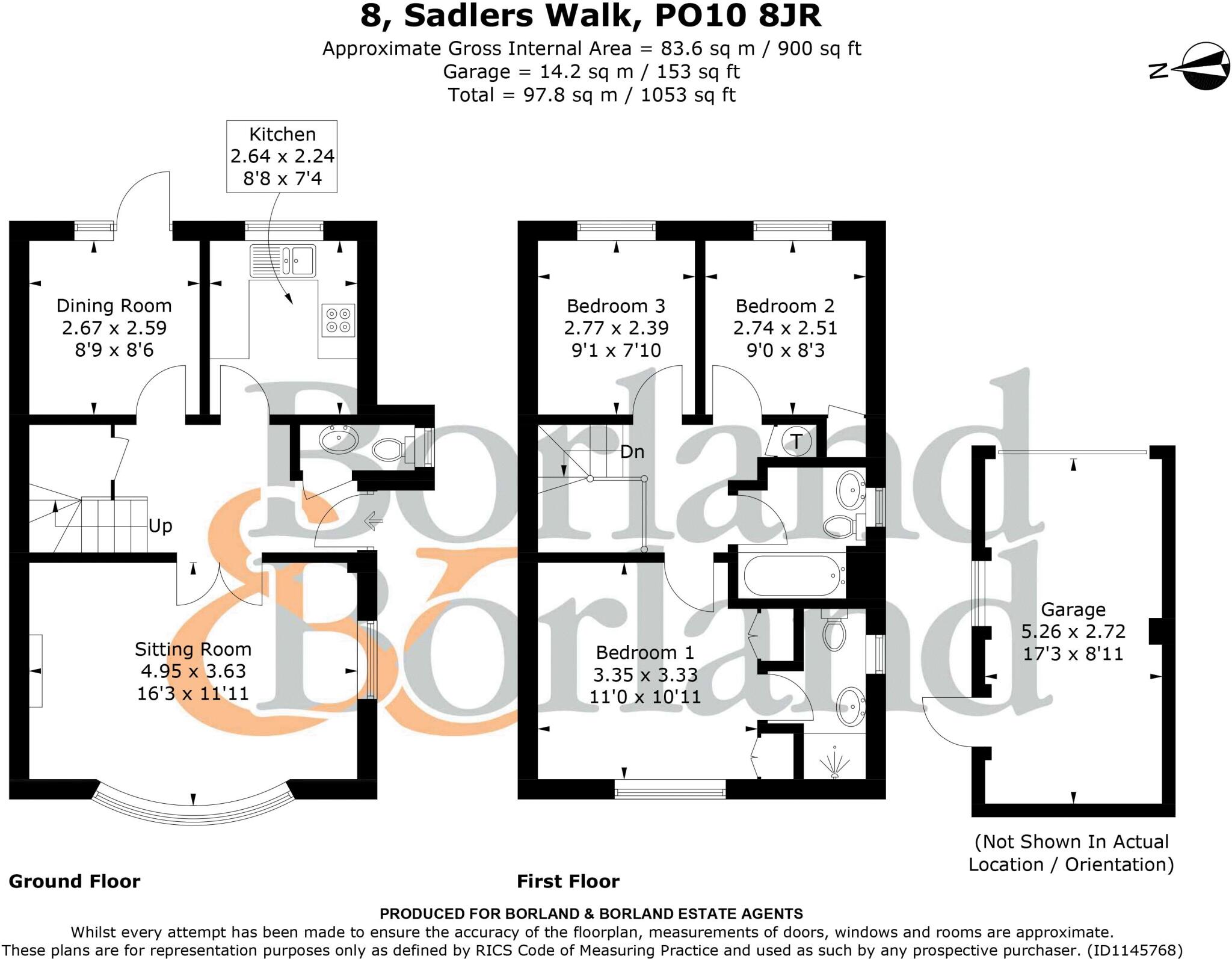 Sadlers Walk, Emsworth floorplan