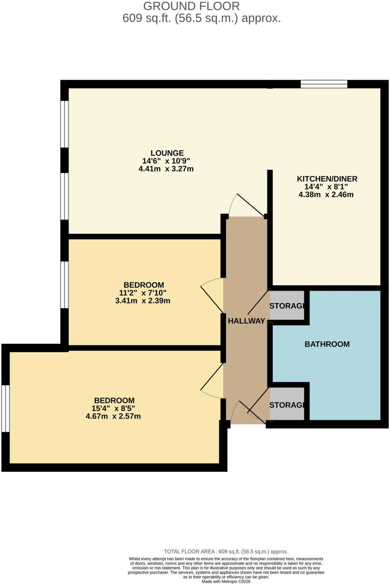 Wedgwood Drive, Wedgwood Hall Wedgwood Drive, PE13 floorplan