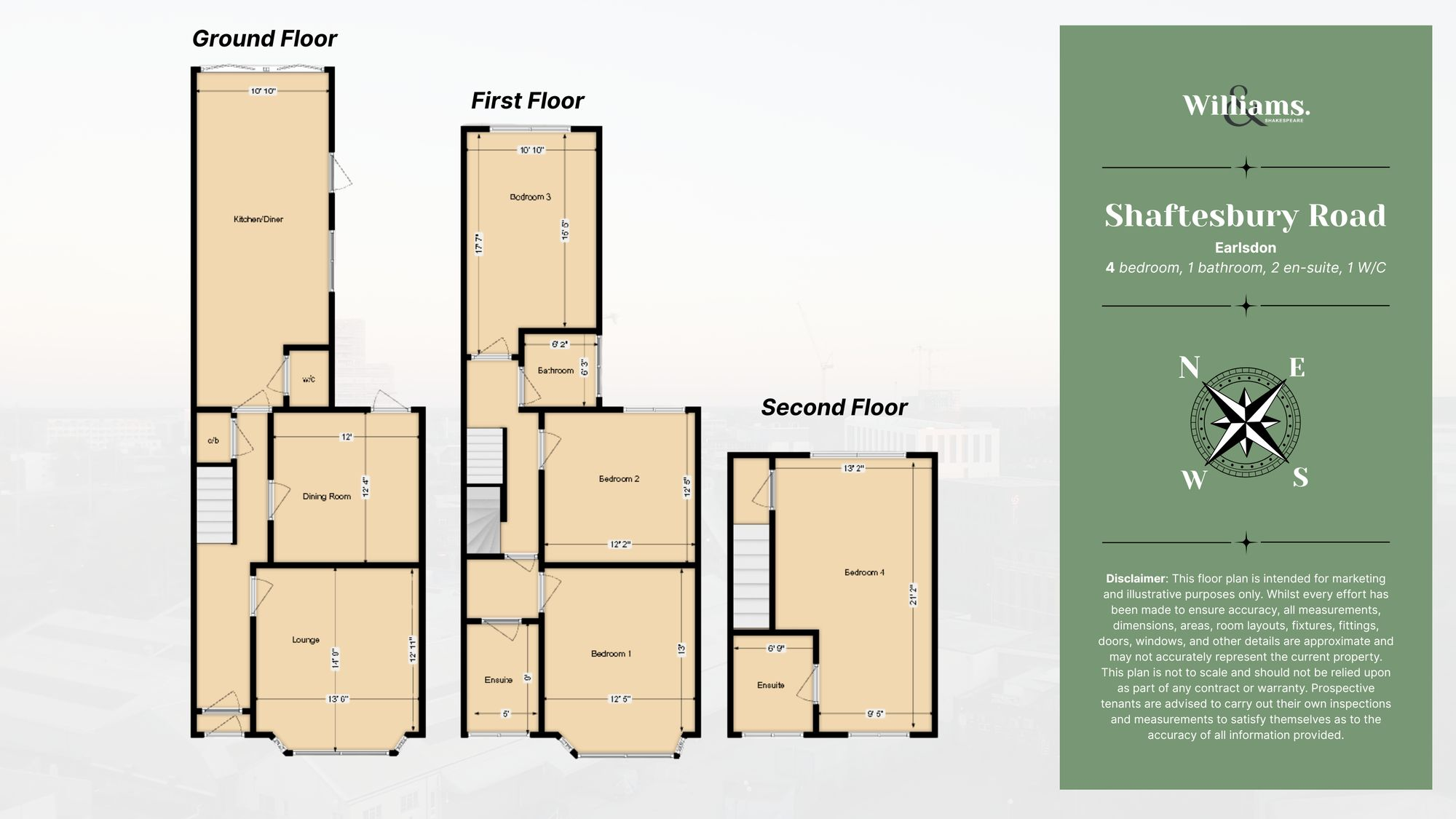 Shaftesbury Road, Coventry, CV5 floorplan
