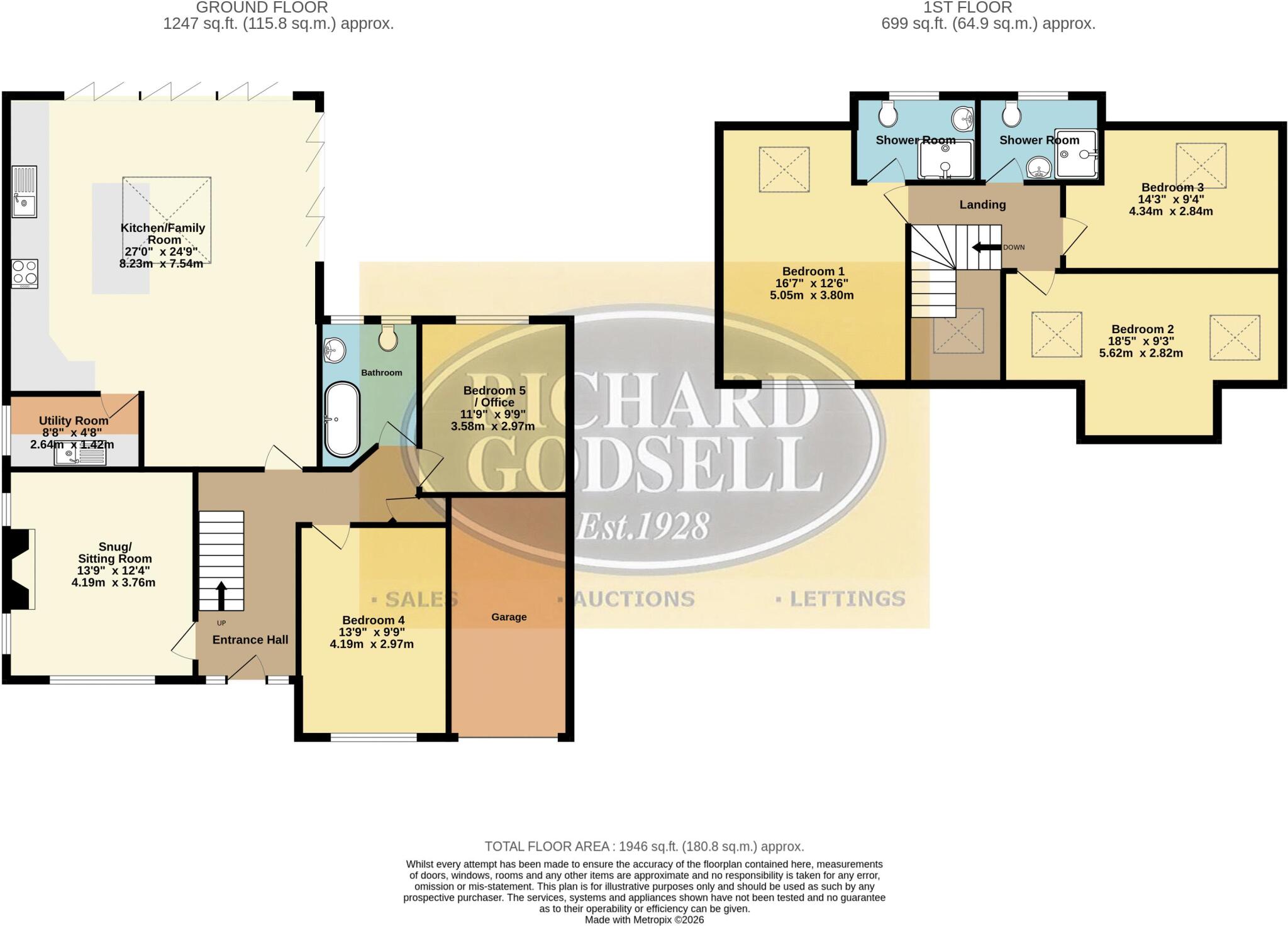 St Catherines Hill, Christchurch floorplan