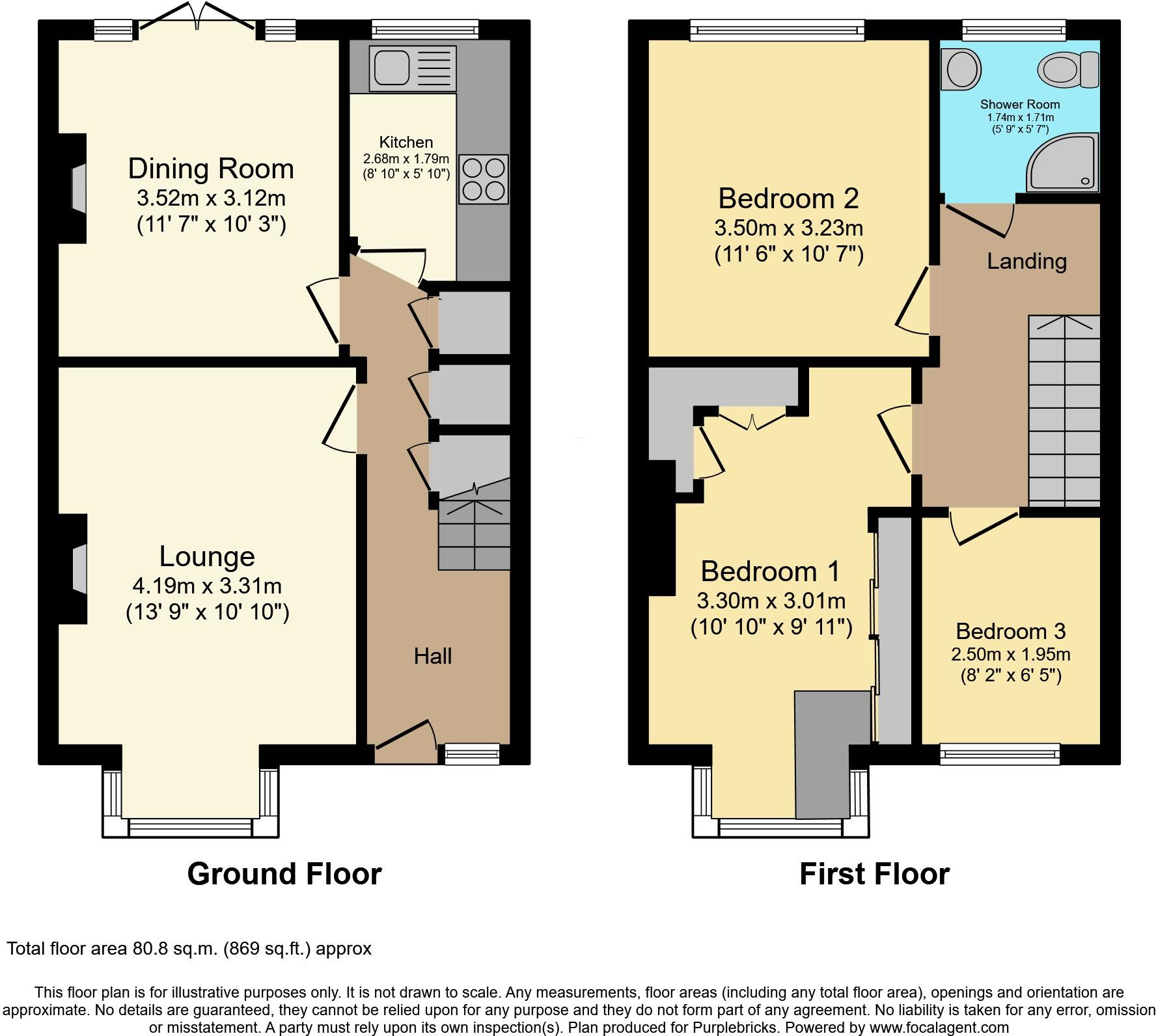 Westfield Road, Margate, CT9 floorplan