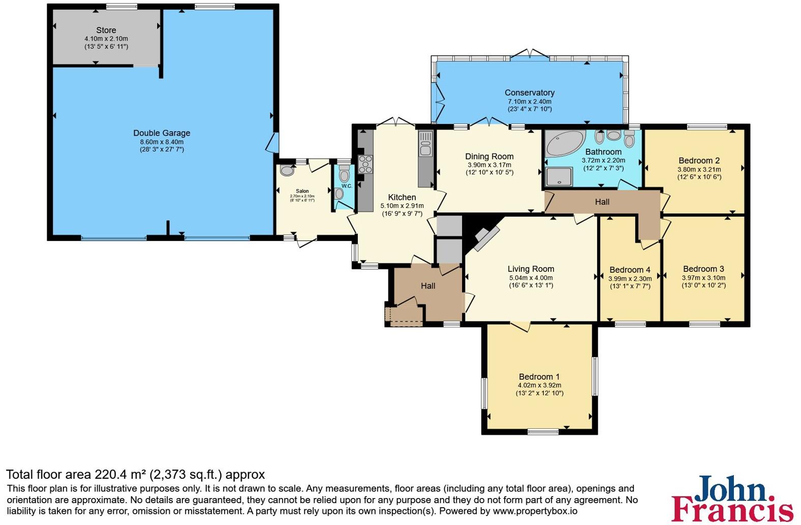 Salem, Llandeilo, Carmarthenshire, SA19 floorplan