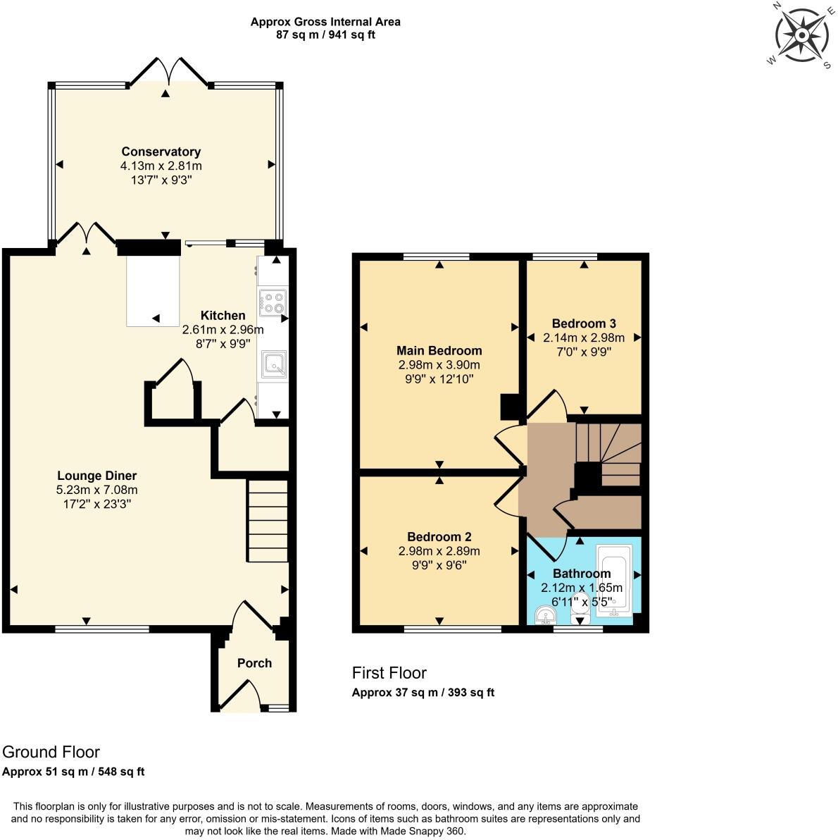 6 The Blowings, Freeland, Witney floorplan