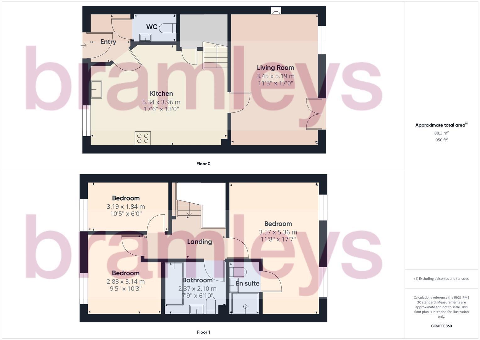 Town Ing Mills, Stainland, Halifax floorplan
