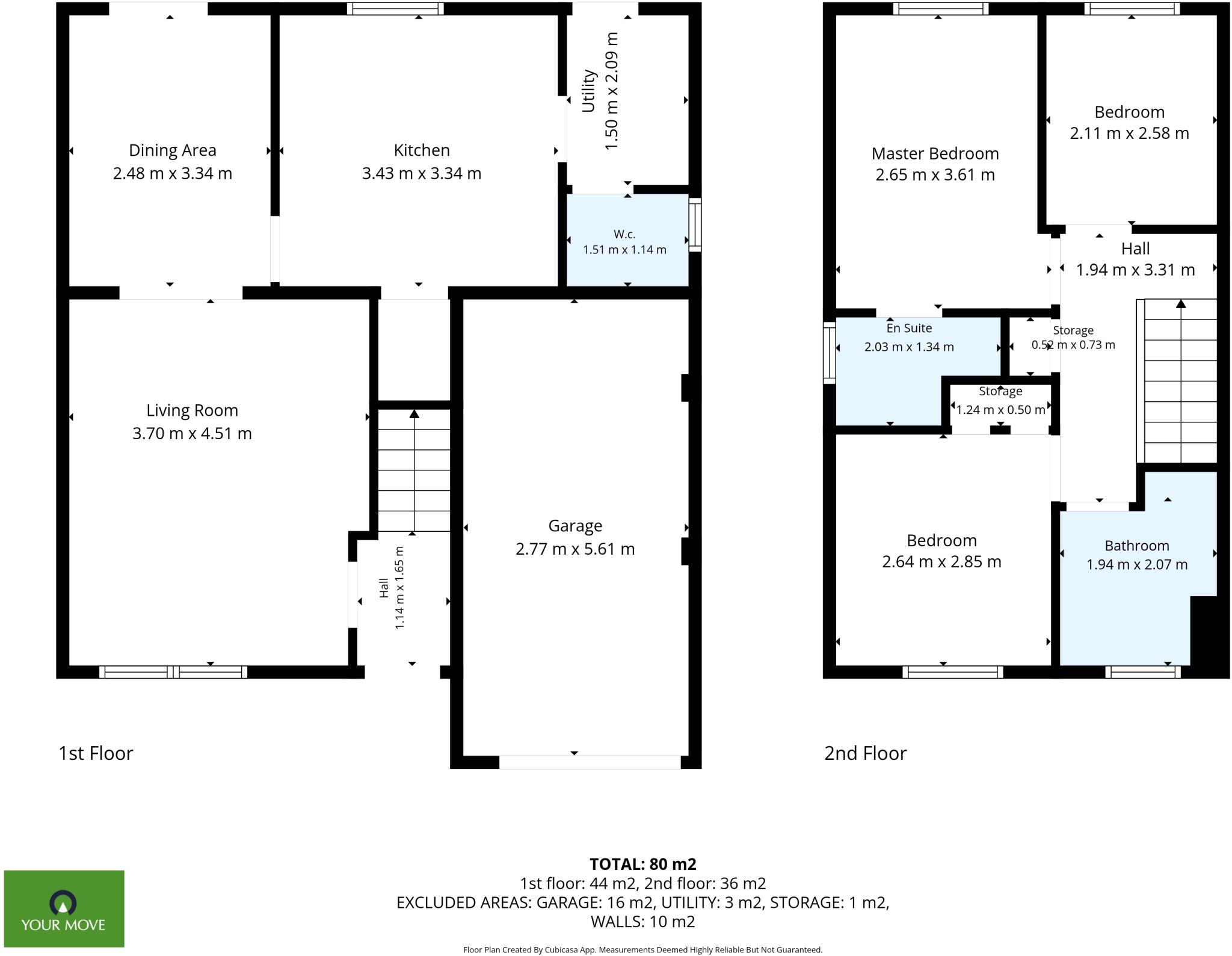 Devine Grove, Newmains, Wishaw, North Lanarkshire, ML2 floorplan