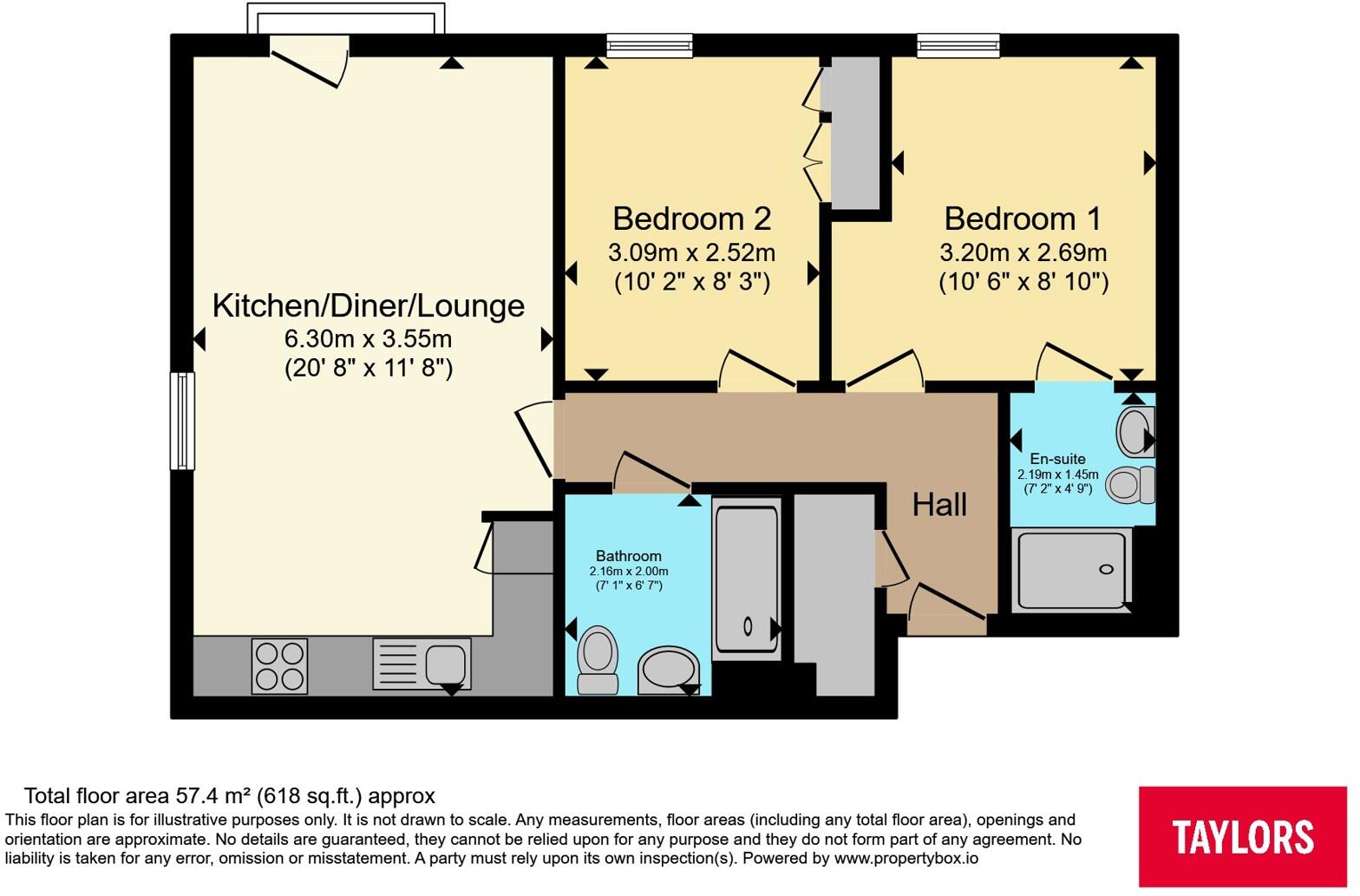 Clark Drive, BRISTOL, Avon, BS37 floorplan