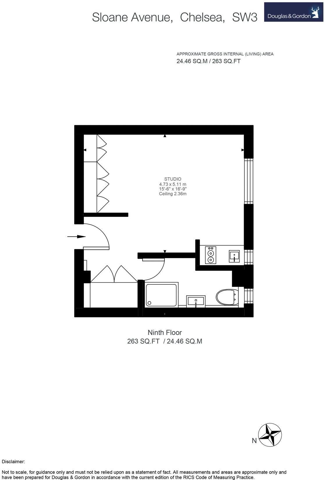 Sloane Avenue Mansions, Sloane Avenue, SW3 floorplan