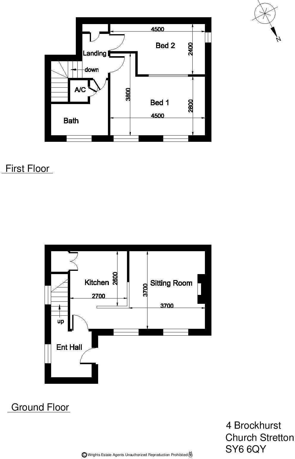 4, Brockhurst, Church Stretton, Shropshire floorplan