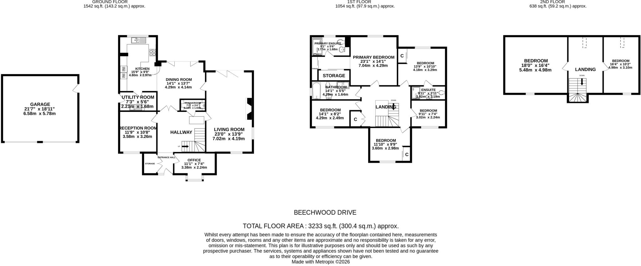 Beechwood Drive, Ipswich, Suffolk, IP3 floorplan
